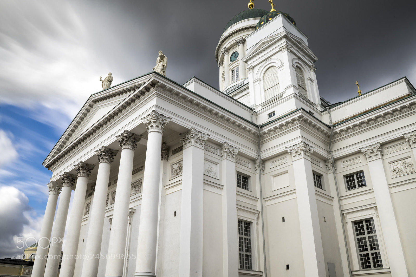 Sony a7 sample photo. Helsingin tuomiokirkko photography