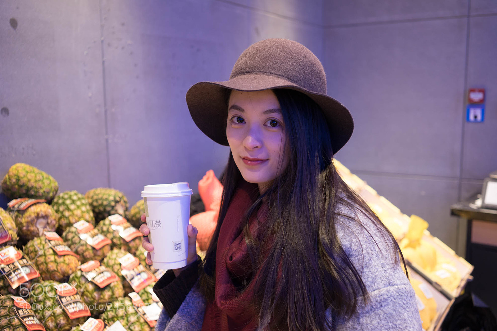Sony a7 II sample photo. Girl and fruit photography