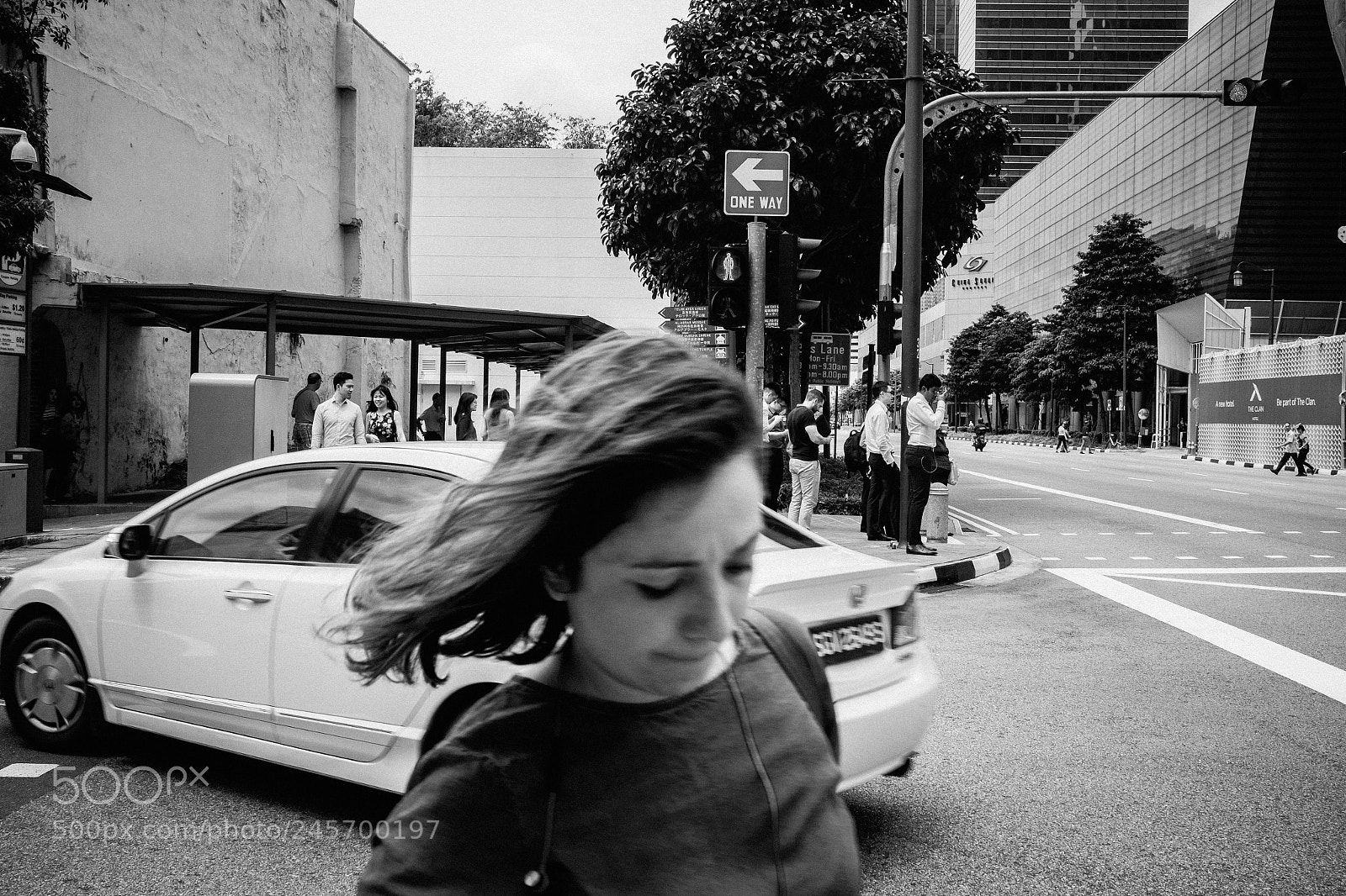 Fujifilm X100S sample photo. Crossing in the wind photography
