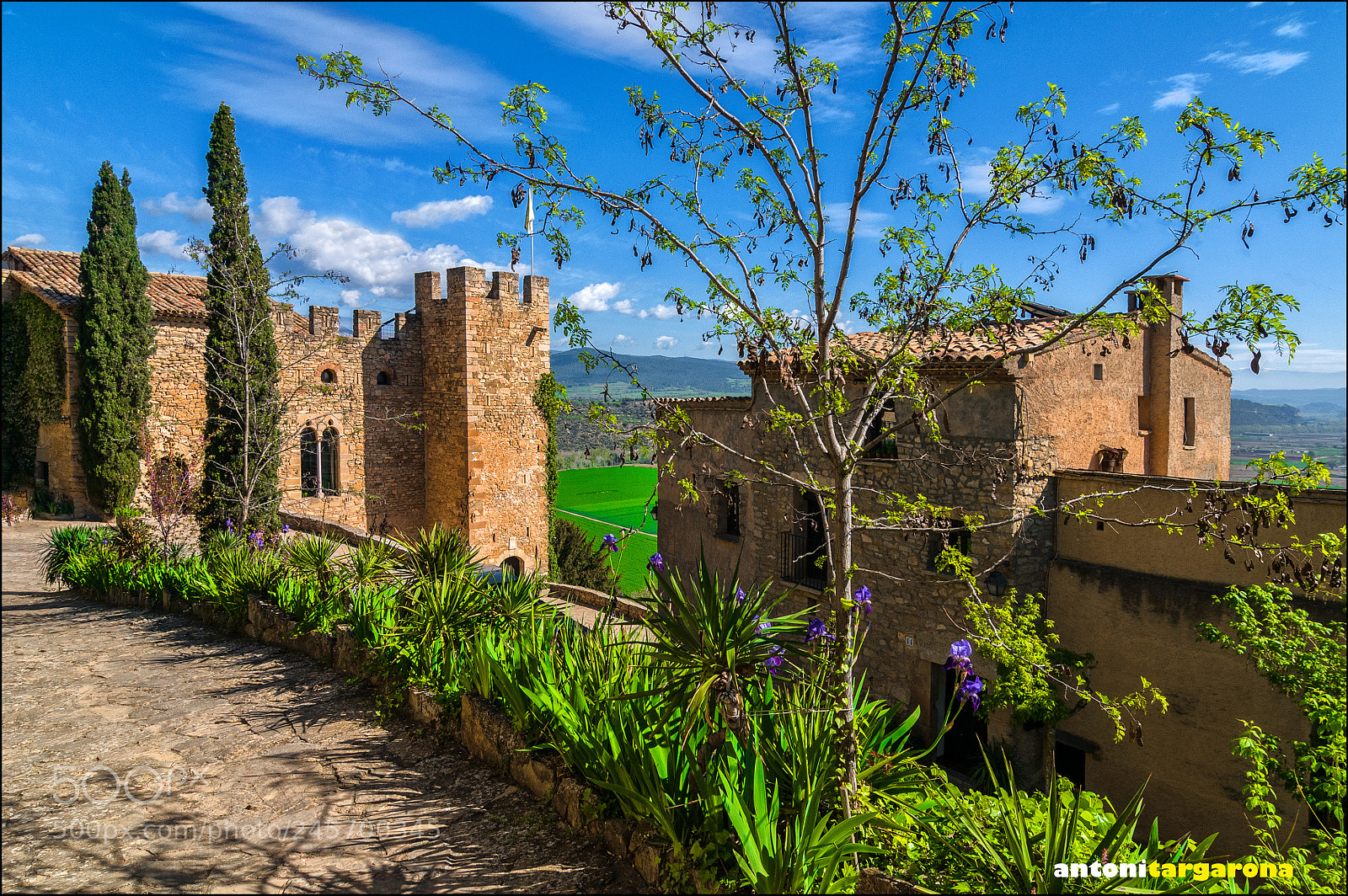 Nikon D300 sample photo. Castell de montsonÍs photography
