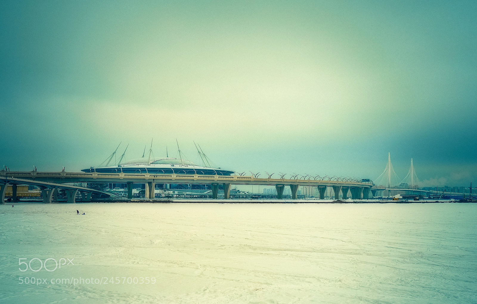 Olympus OM-D E-M5 II sample photo. Saint petersburg. zenith arena. photography