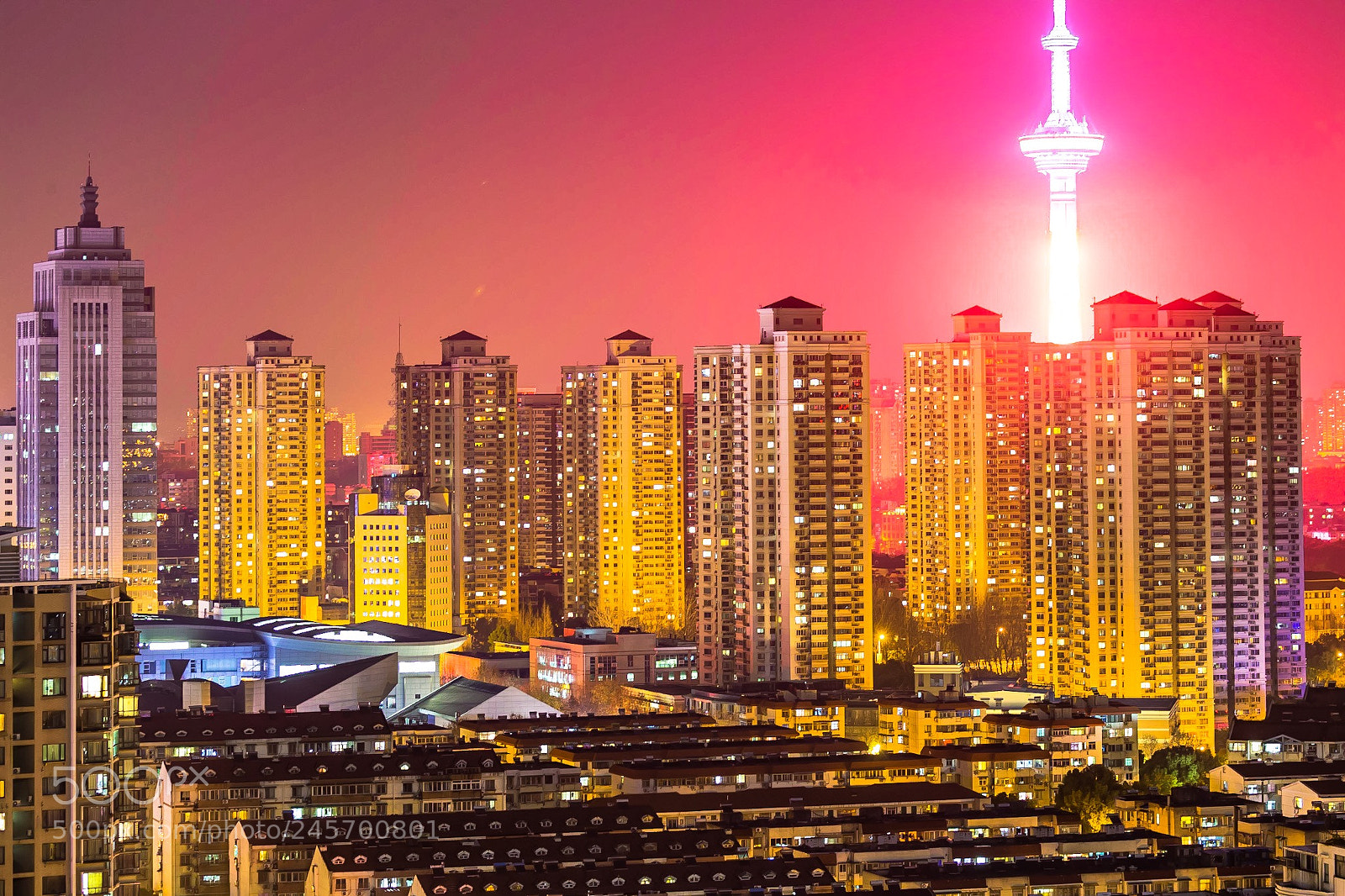 Canon EOS-1D X sample photo. Night in nanjing photography
