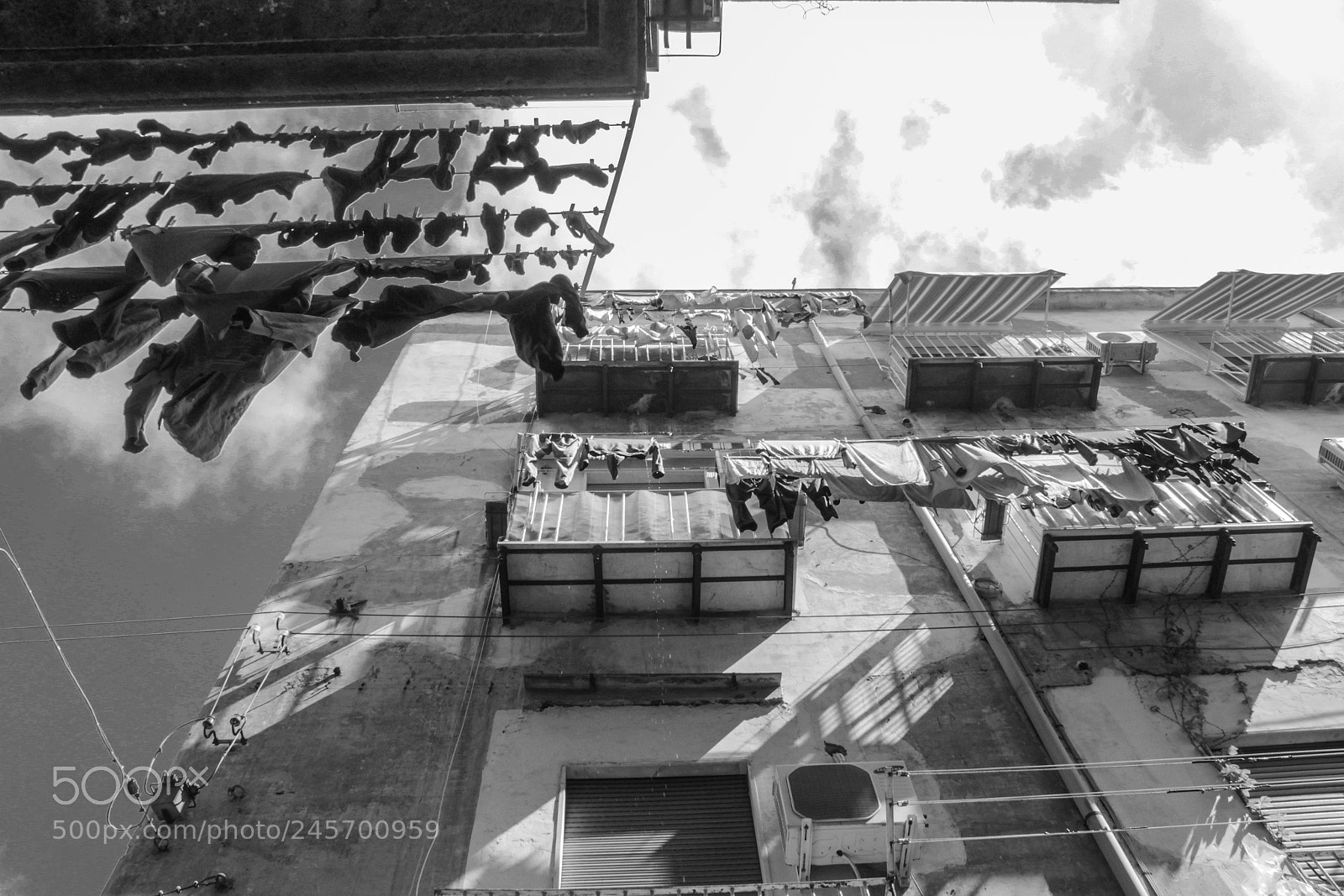 Canon EOS 60D sample photo. Napoli i panni stesi photography