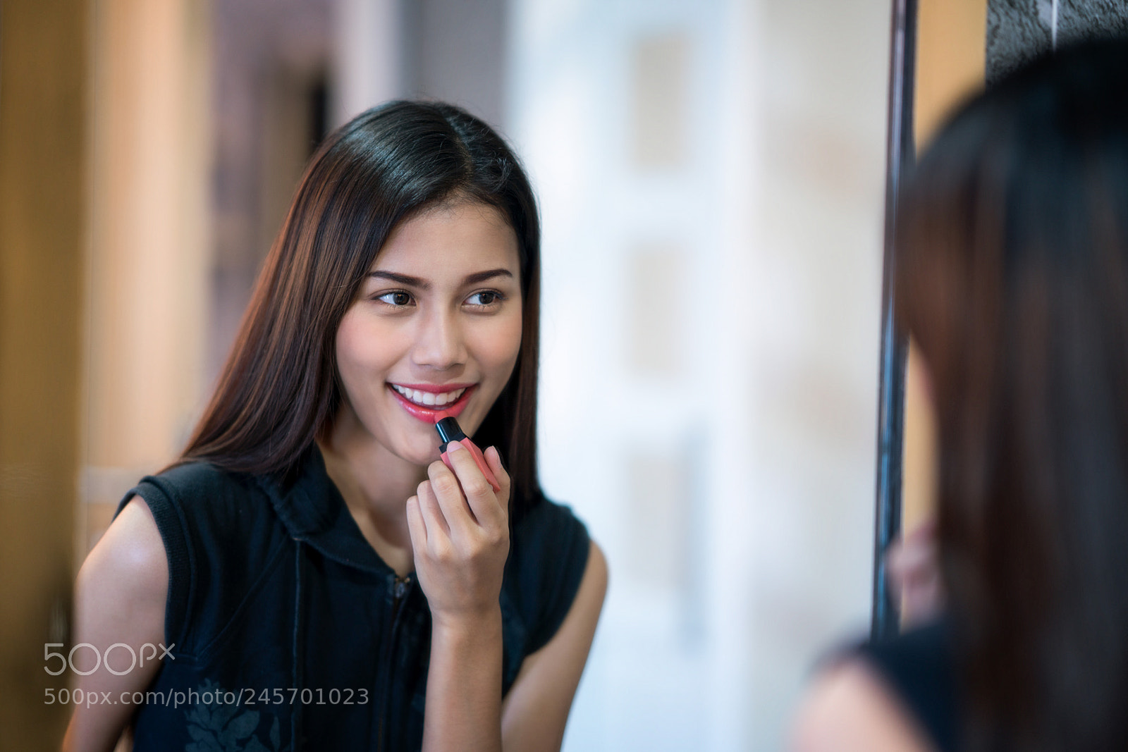 Sony a7R II sample photo. Asian lady makeup by photography