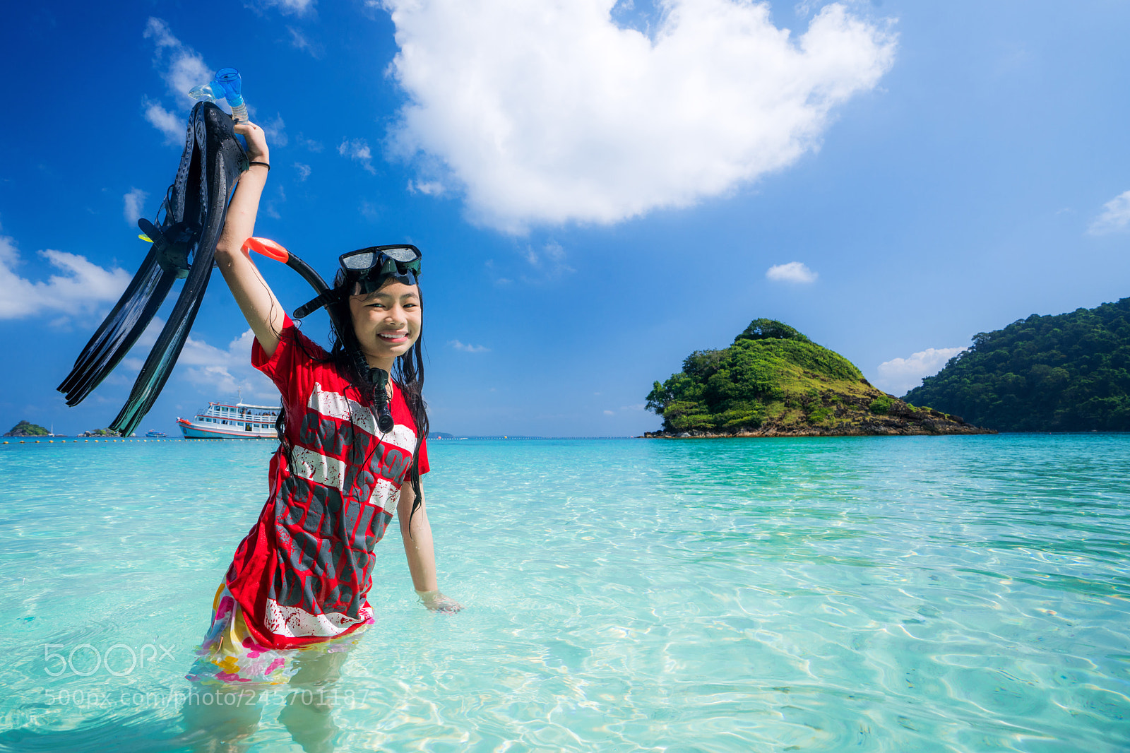 Sony a7R II sample photo. Asian girl travel thailand photography