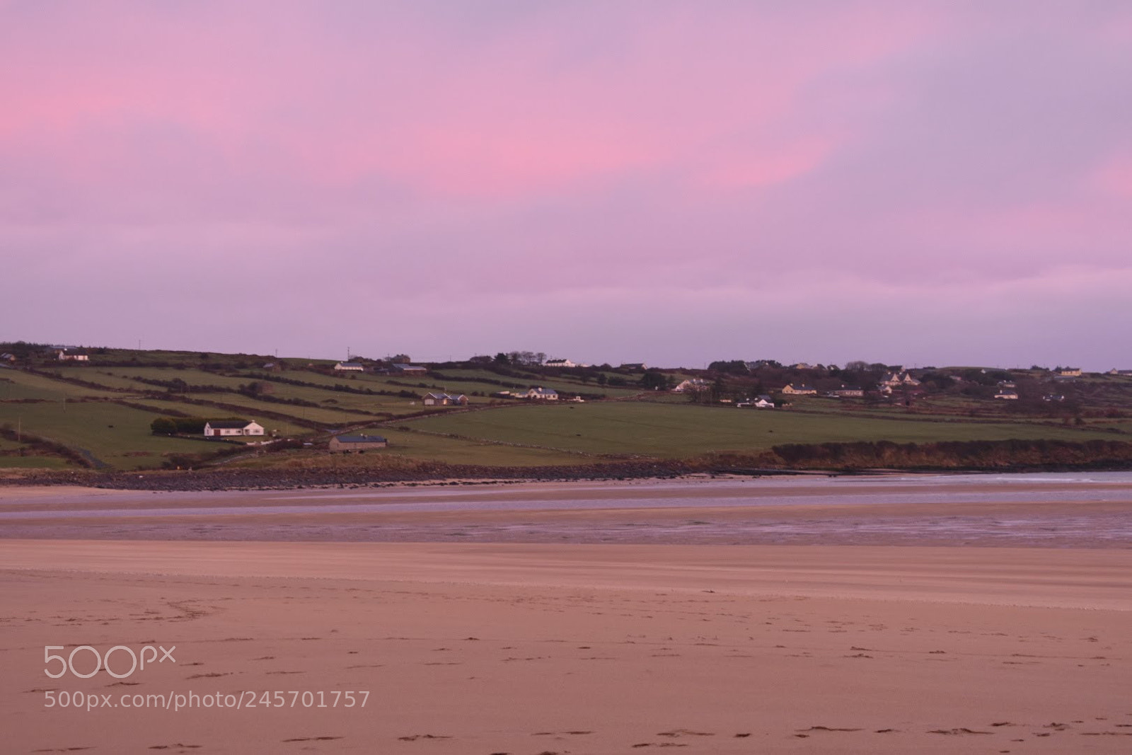 Nikon D3400 sample photo. Pink skies in mayo photography