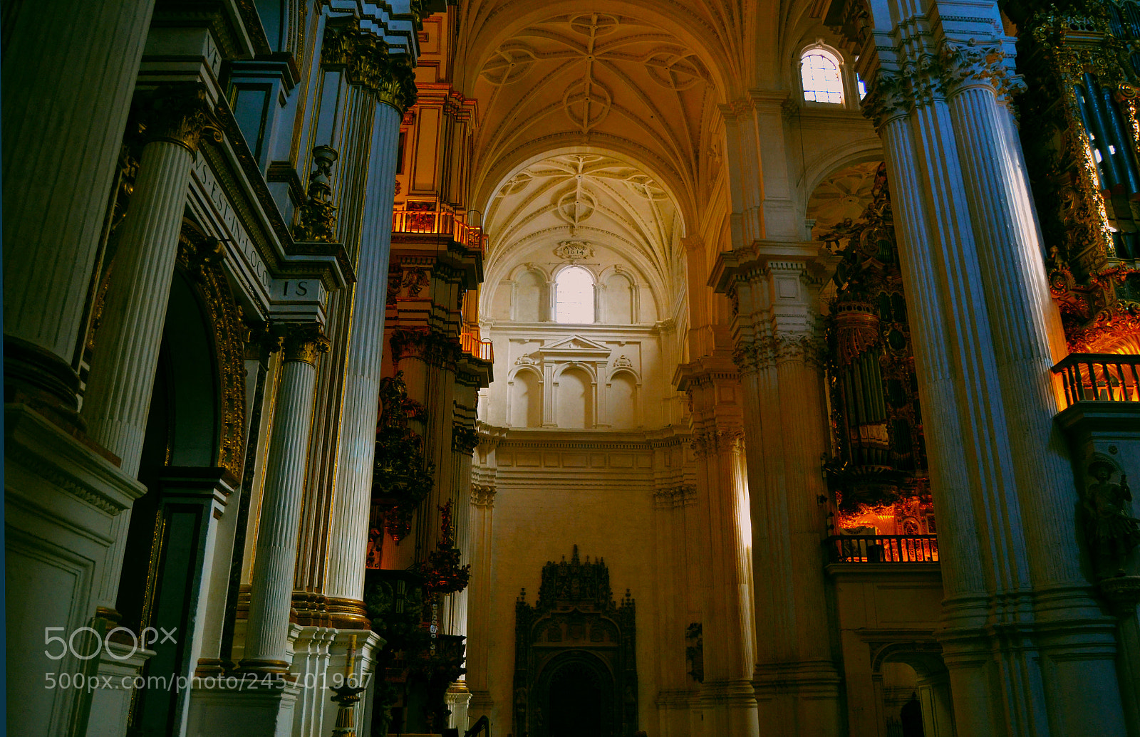 Nikon D3100 sample photo. Catedral. granada photography
