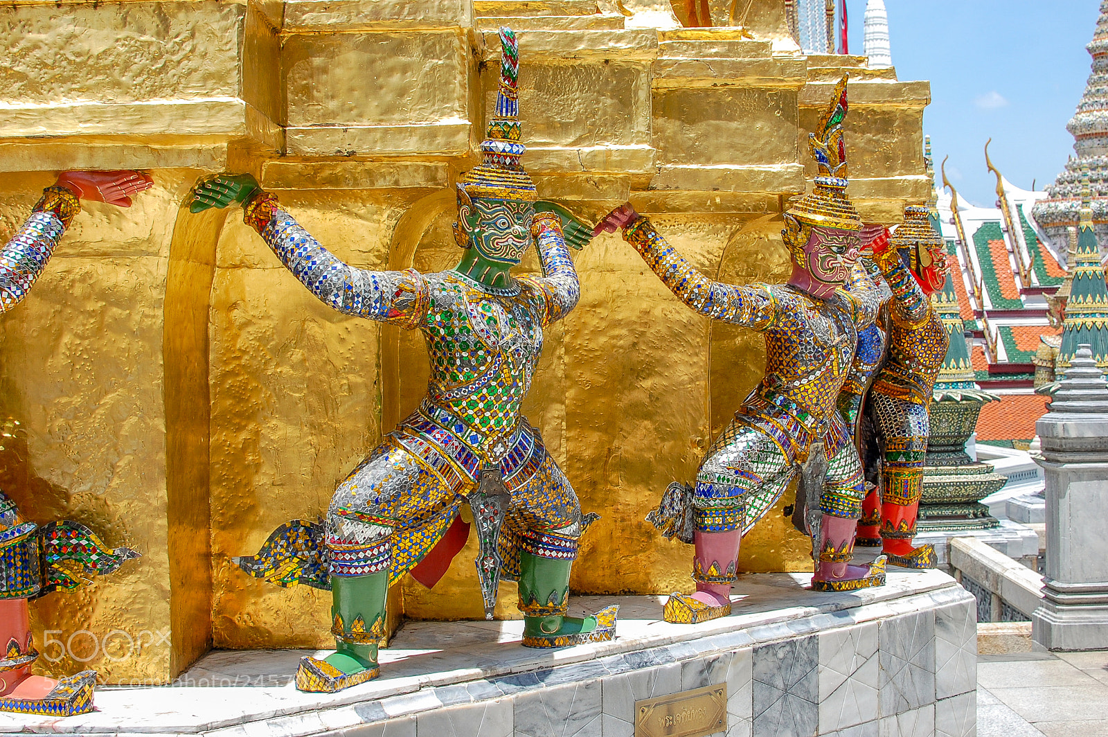 Nikon D40 sample photo. Grand palace - bangkok photography