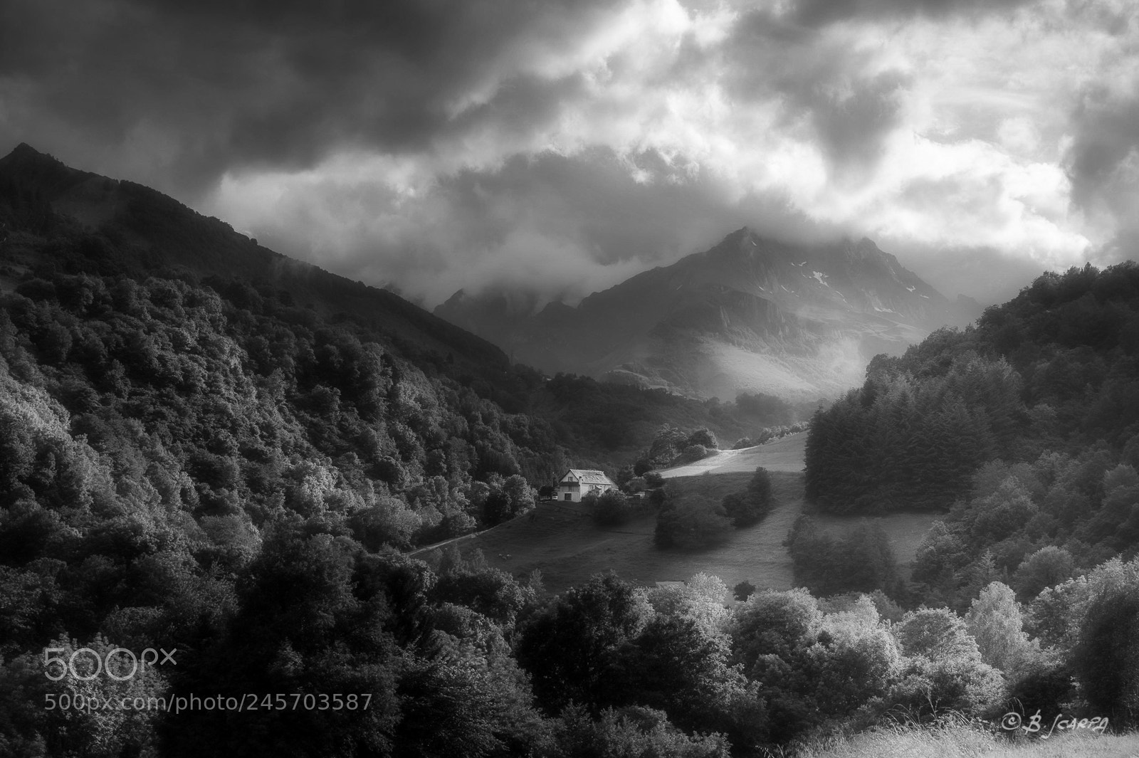 Nikon D700 sample photo. Paysage des pyre ne photography