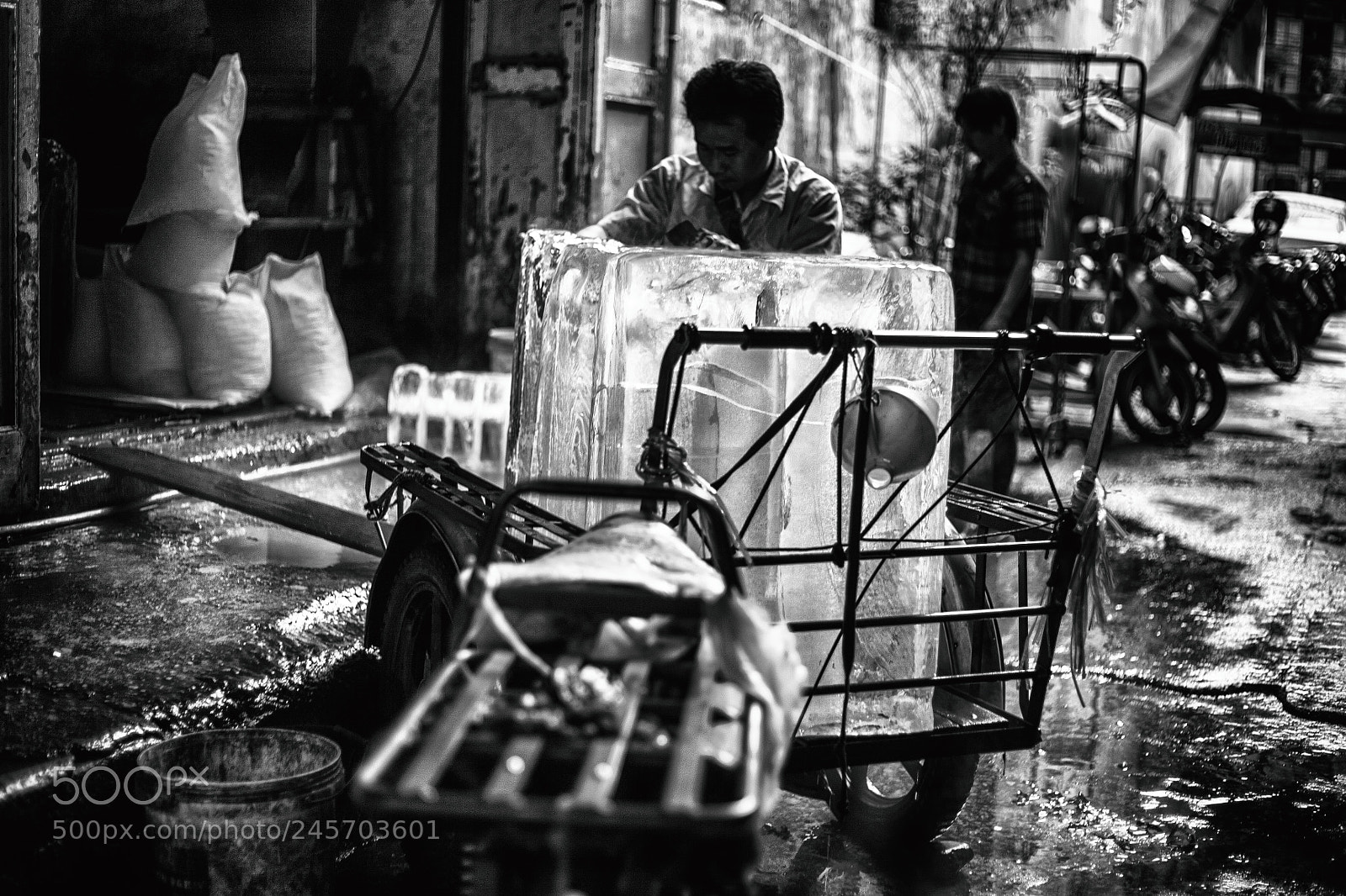 Canon EOS 5D sample photo. The man who make photography