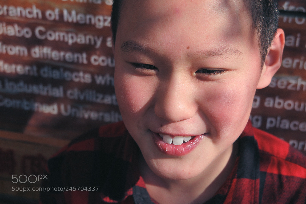Canon PowerShot G1 X Mark II sample photo. A sweet boy photography
