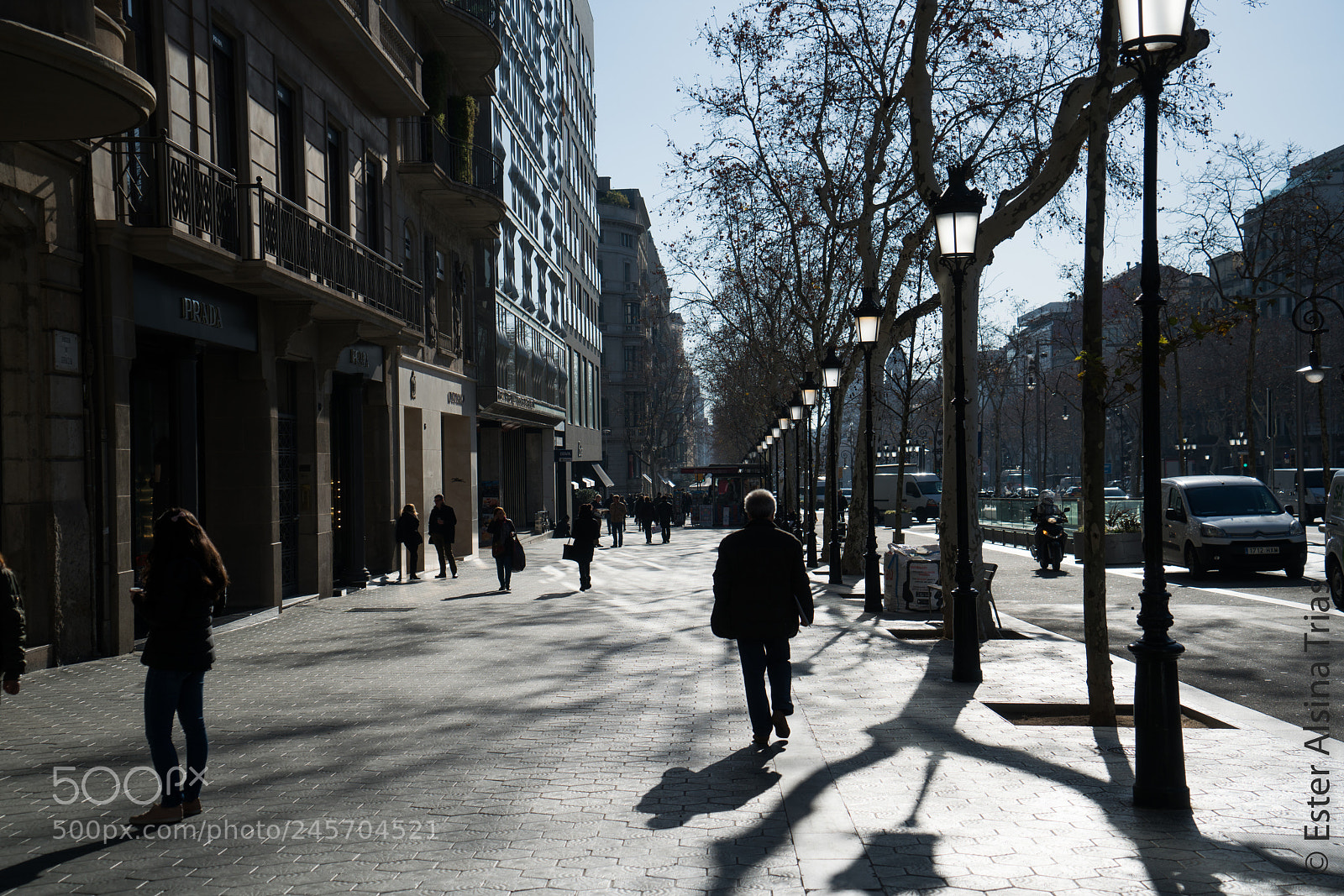 Sony a7R II sample photo. Passeig de gràcia photography