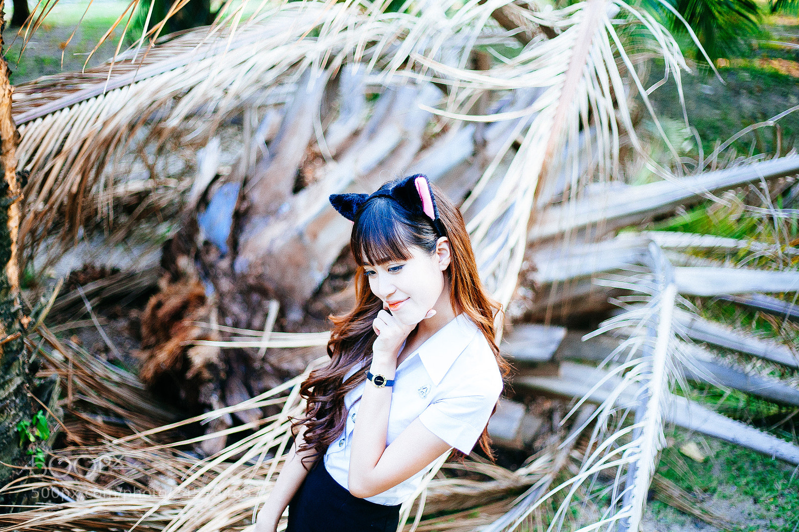 Canon EOS 5D sample photo. Cute girl with very photography
