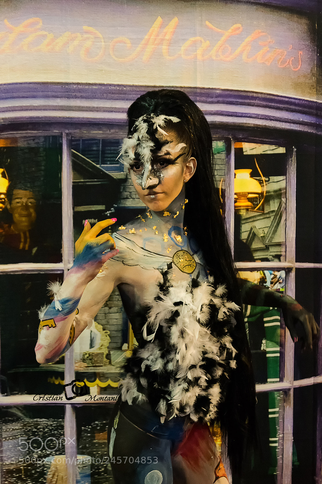 Canon EOS 1300D (EOS Rebel T6 / EOS Kiss X80) sample photo. Body painting photography