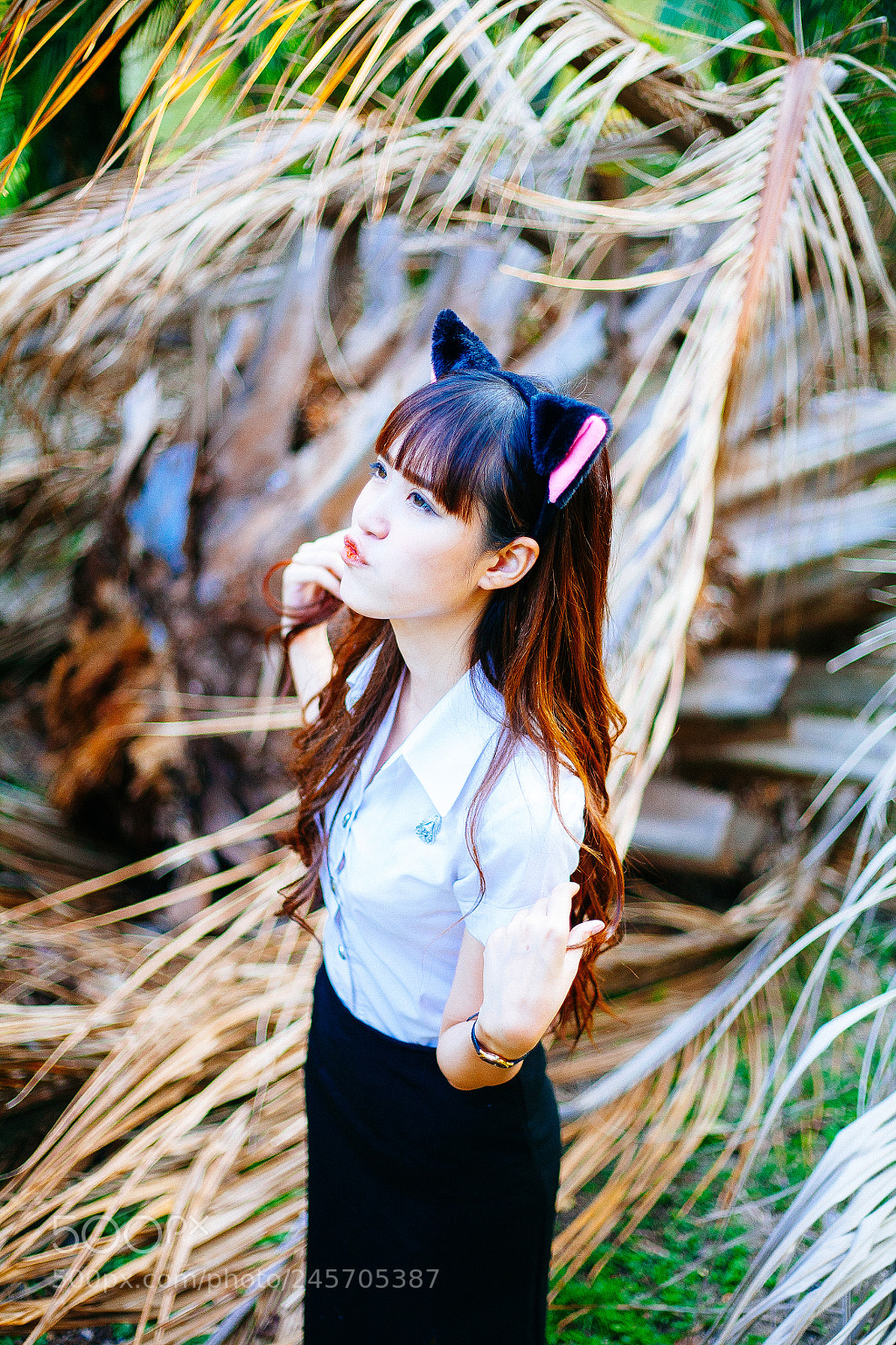 Canon EOS 5D sample photo. Cute girl with very photography