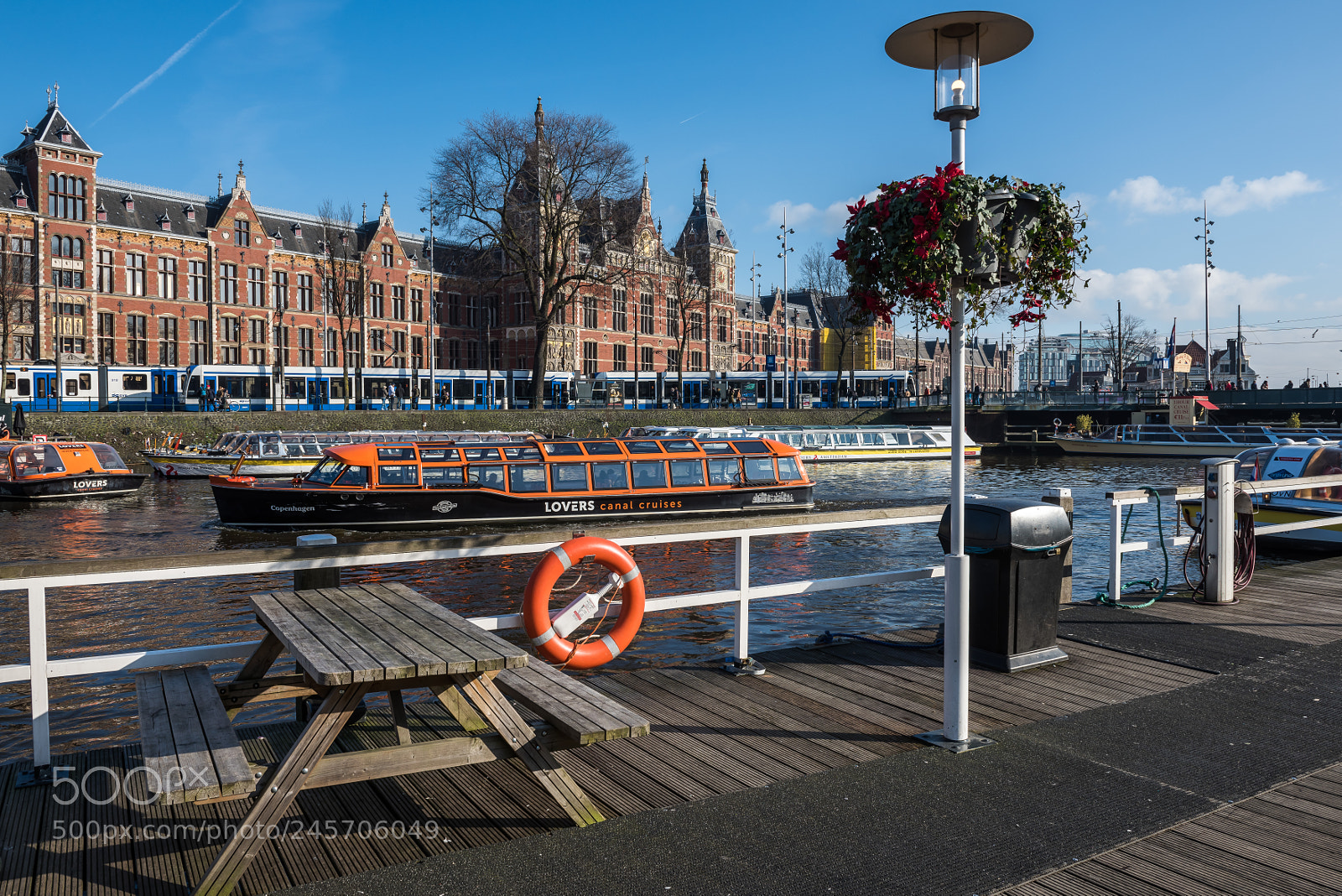 Nikon D810 sample photo. Amsterdam central station photography