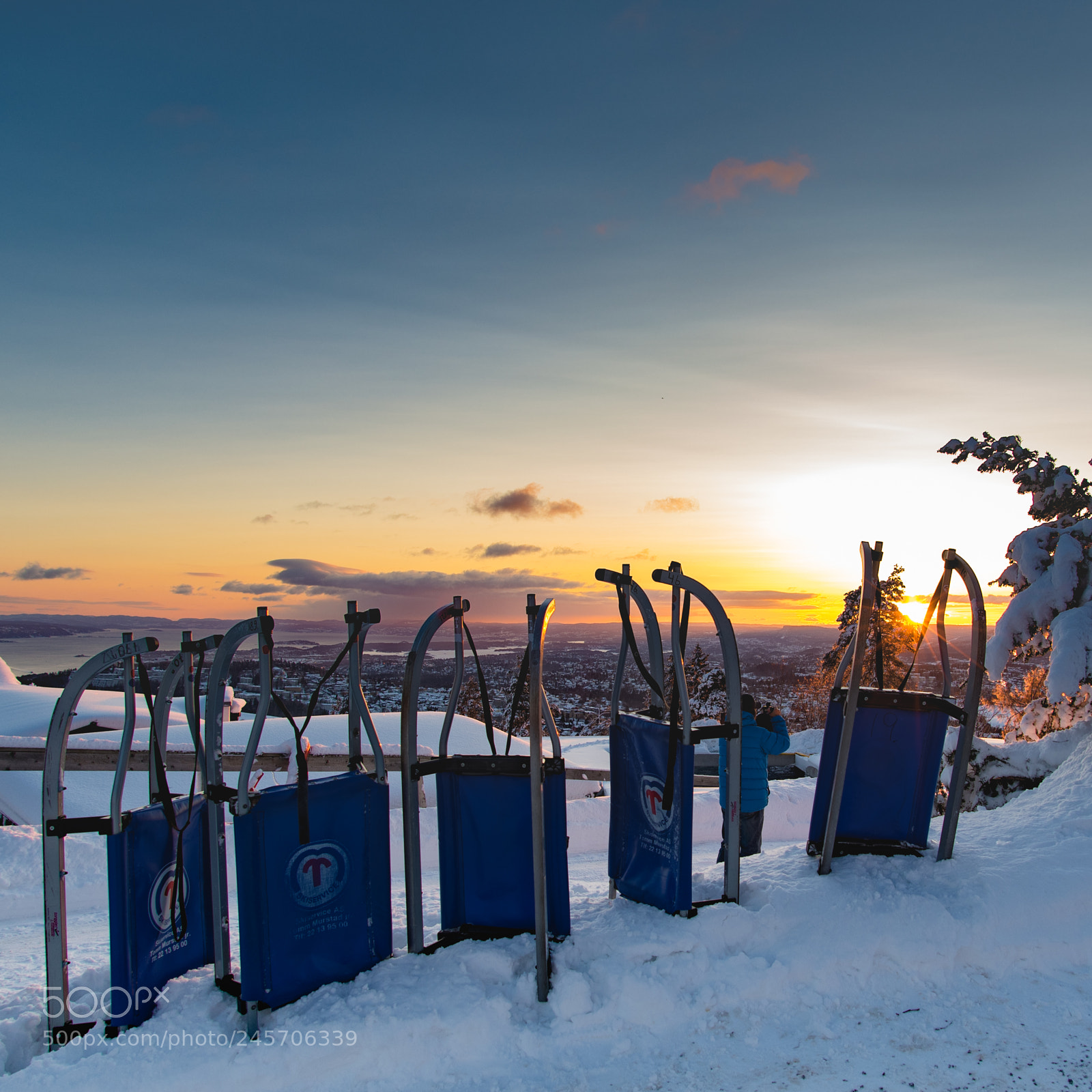 Nikon D850 sample photo. Sledges at holmenkollen photography