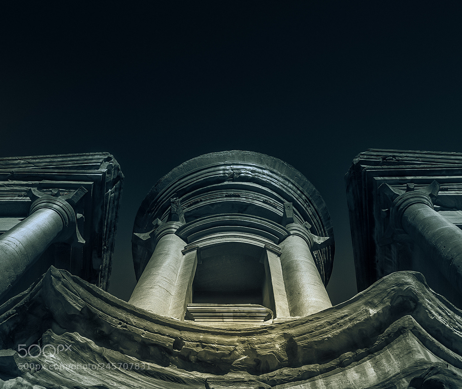 Nikon D810 sample photo. The monastery, petra, jordan photography