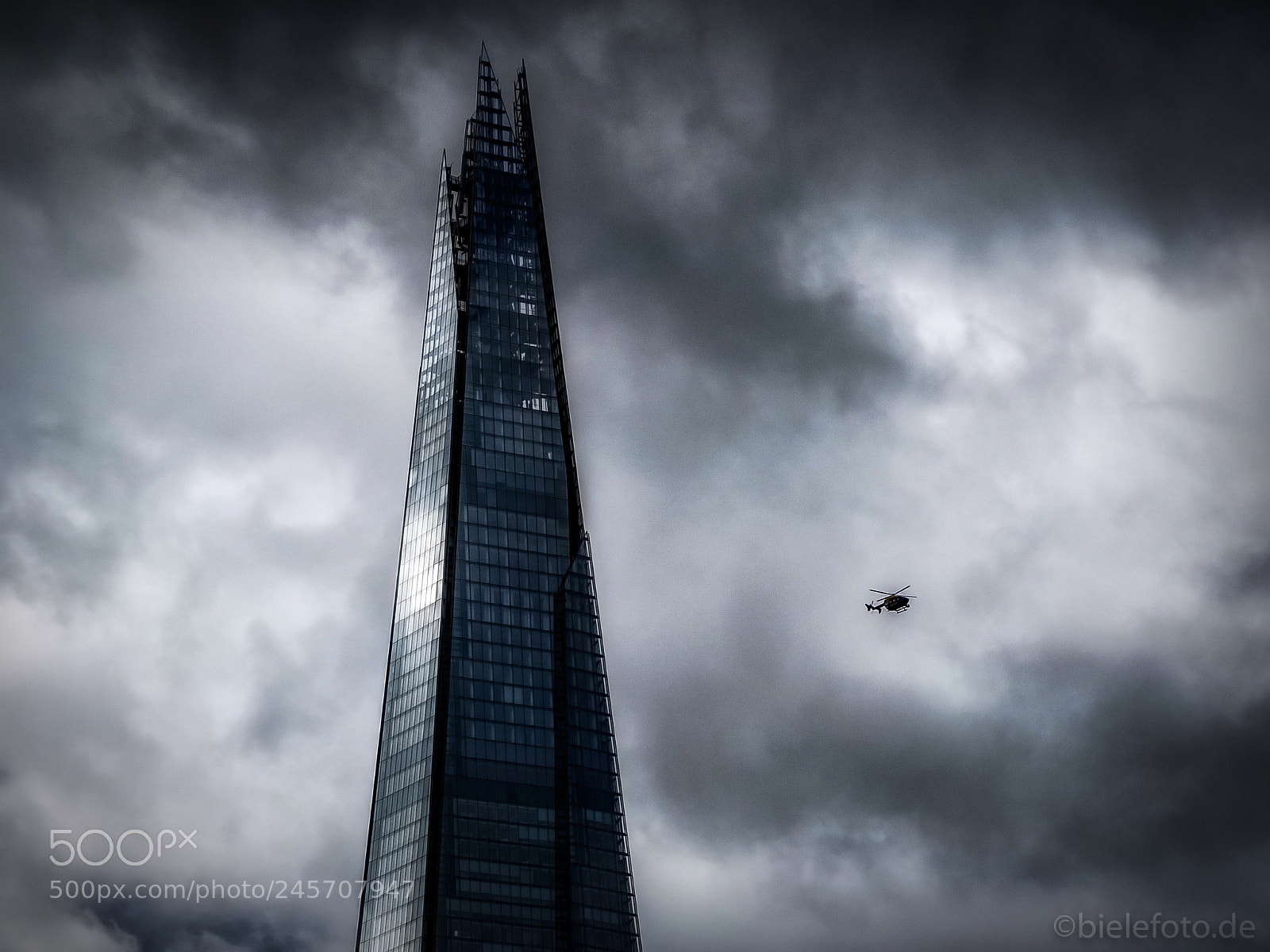 Fujifilm X10 sample photo. The shard, london photography