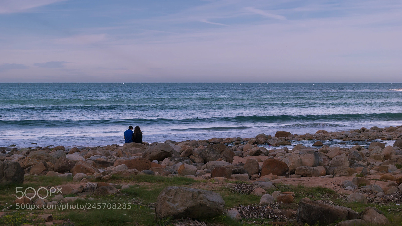 Nikon D3000 sample photo. Frente al mar photography