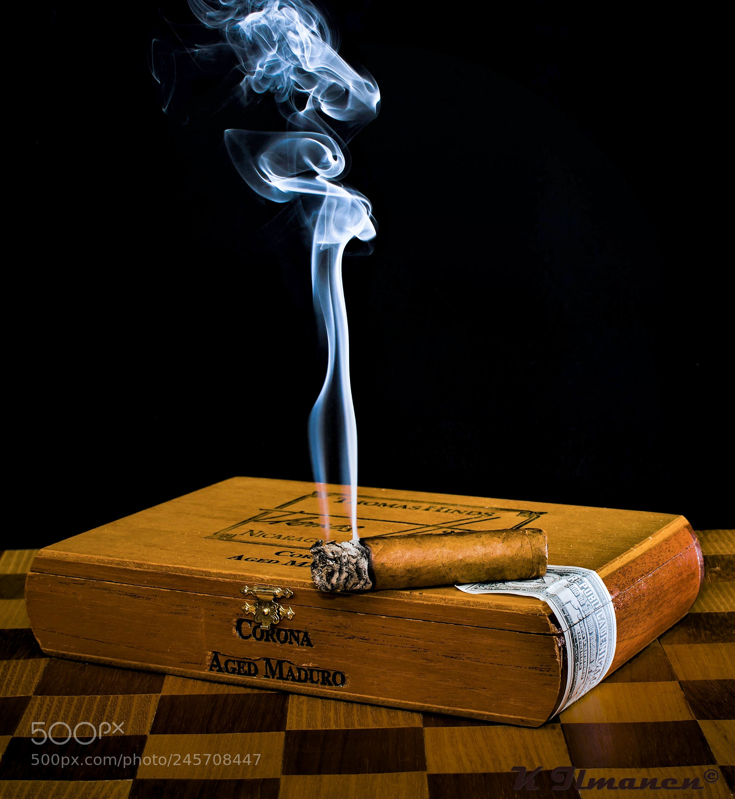 Nikon D5200 sample photo. Smoke photography