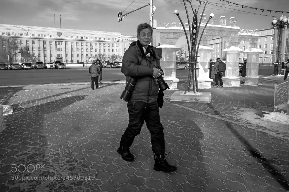 Sony Alpha NEX-5 sample photo. коллега photography