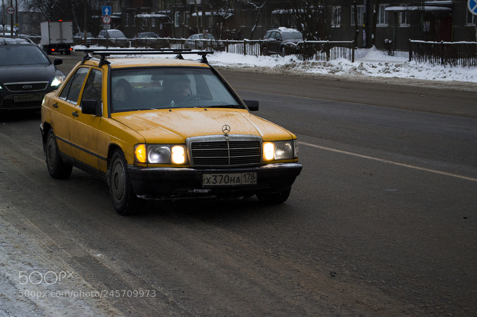 Nikon D3100 sample photo. рыжий мерседес photography
