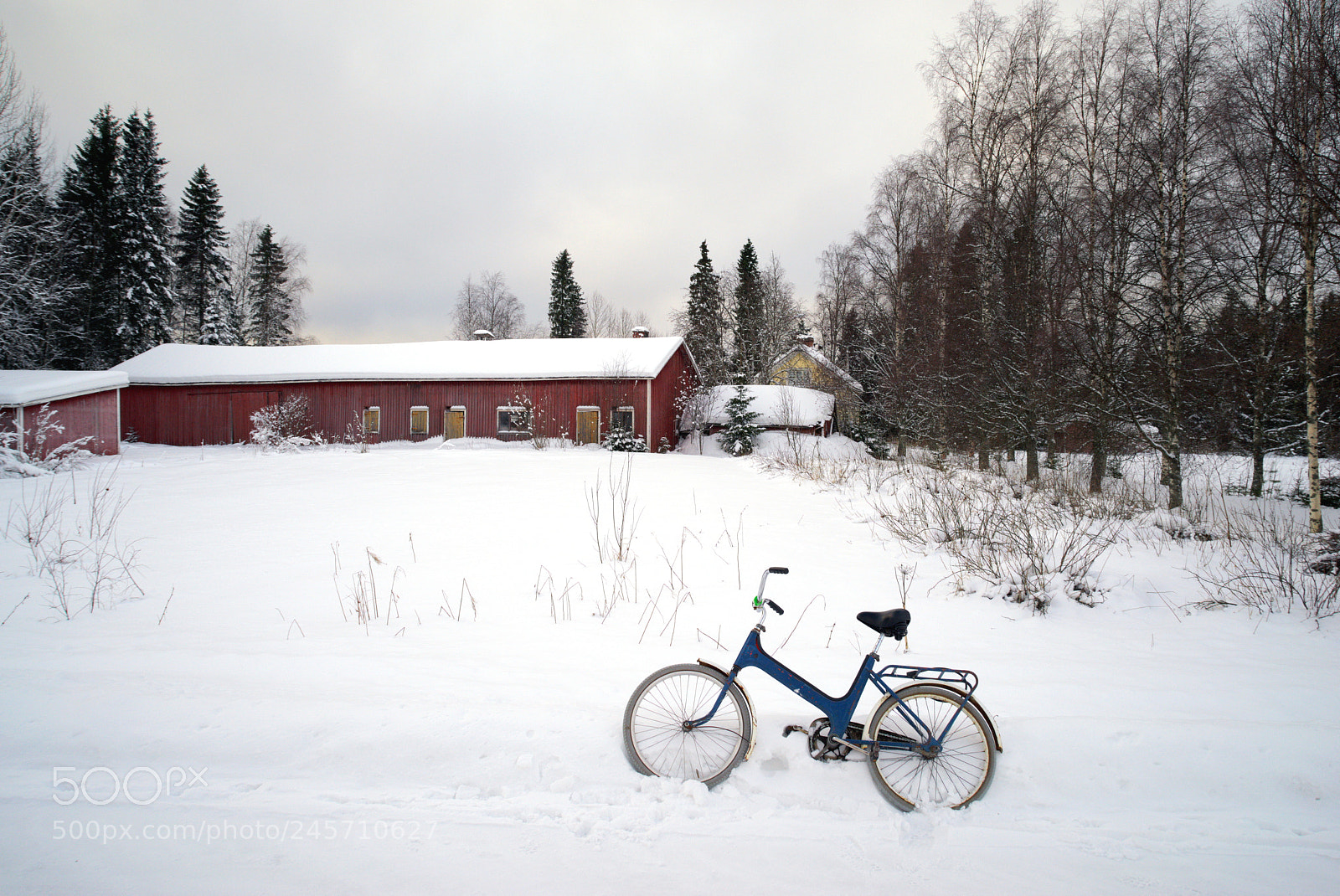 Pentax K-1 sample photo. Photographer's bicycle photography