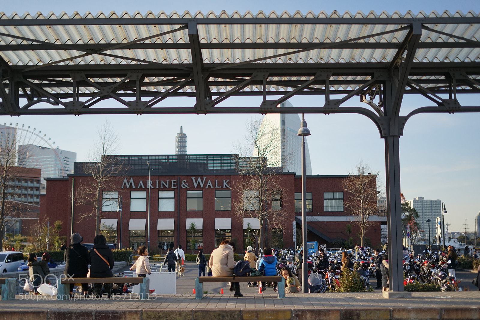 Sony a7R sample photo. Old yokohama port station photography
