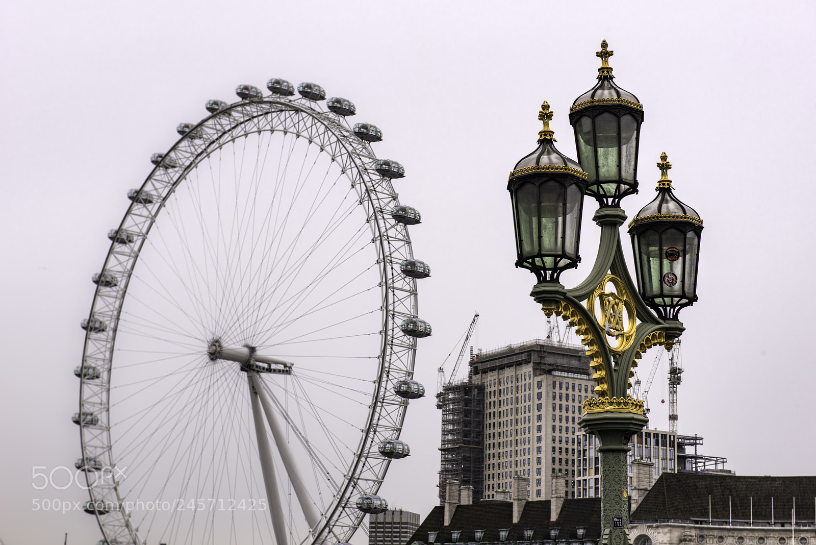 Nikon D810 sample photo. London eye photography
