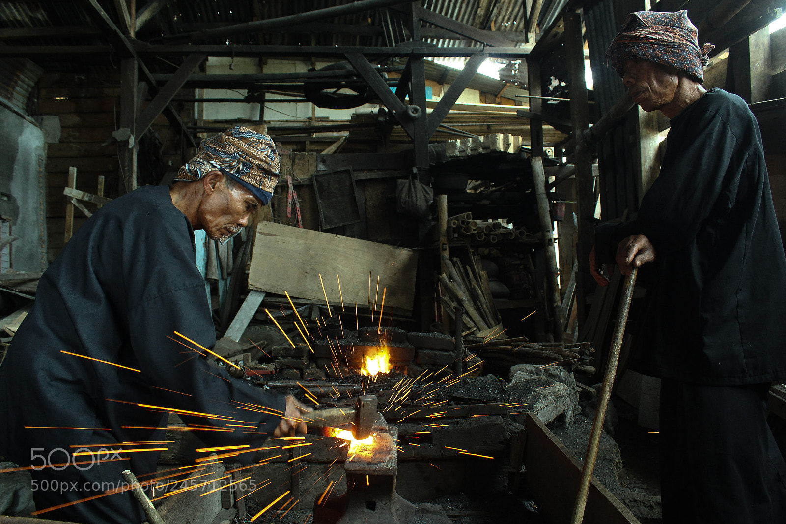 Canon EOS 60D sample photo. Traditional blacksmith photography