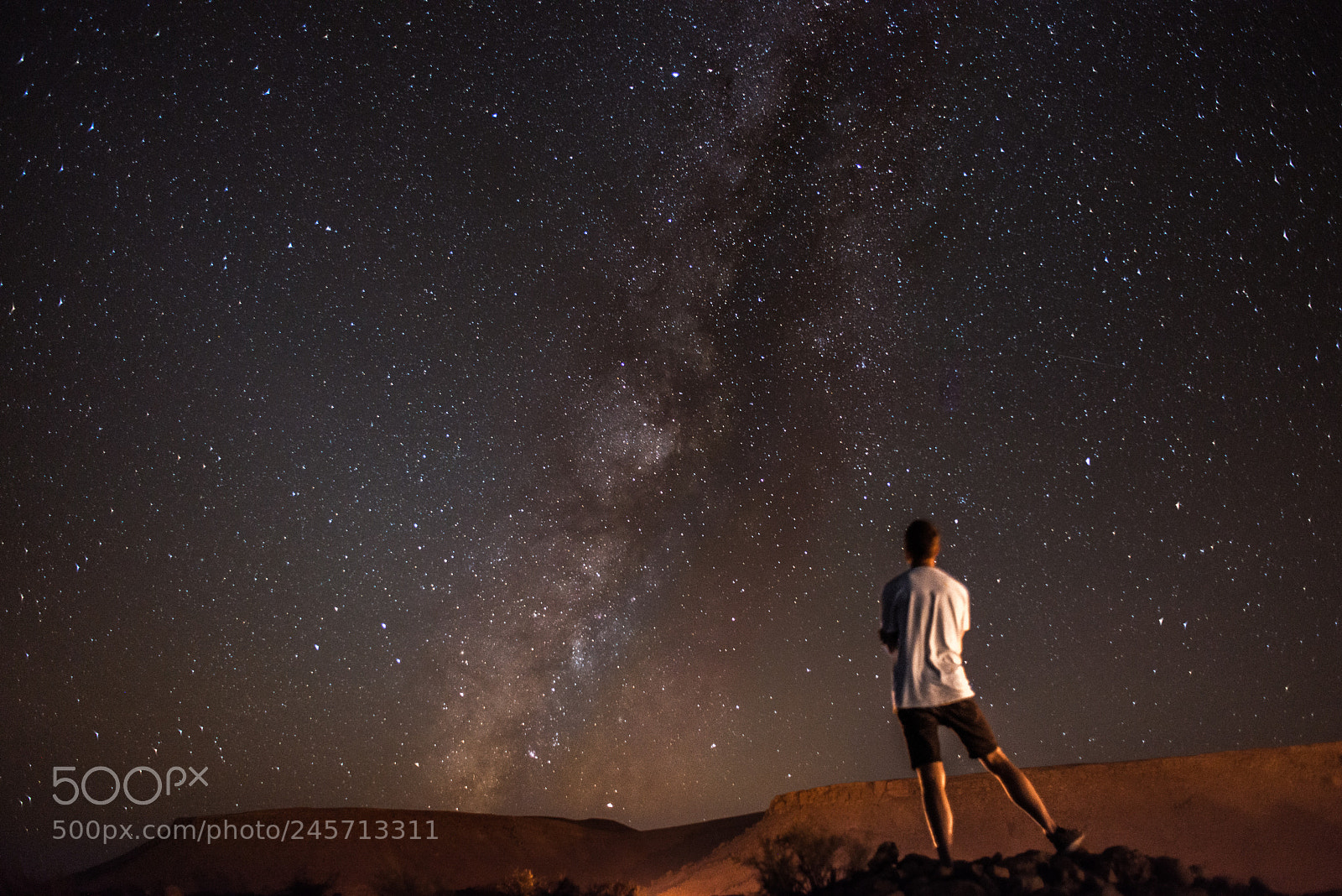 Nikon D800 sample photo. Milky way above the photography