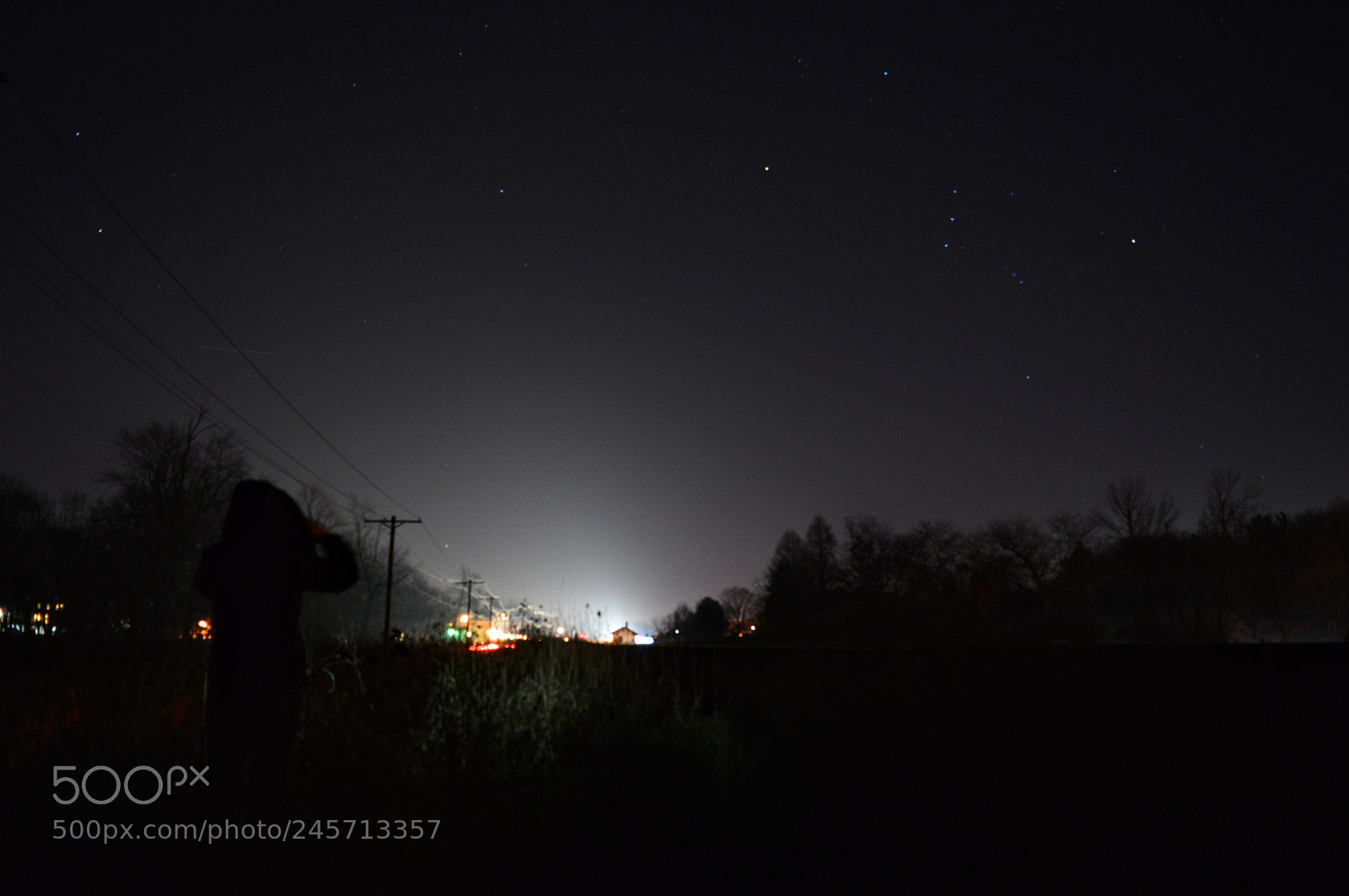 Nikon D3200 sample photo. City lights photography