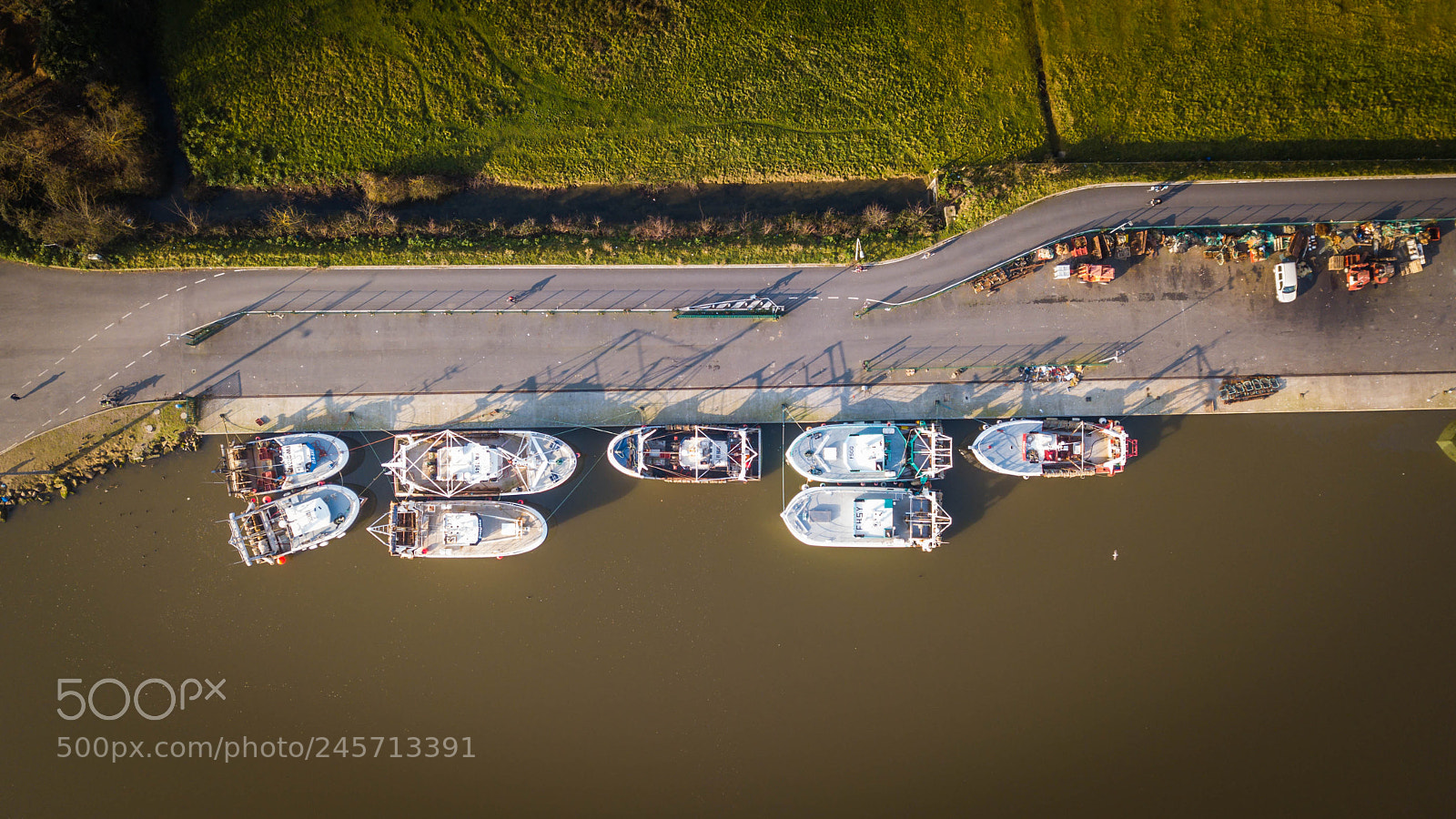 DJI FC220 sample photo. Bateaux photography