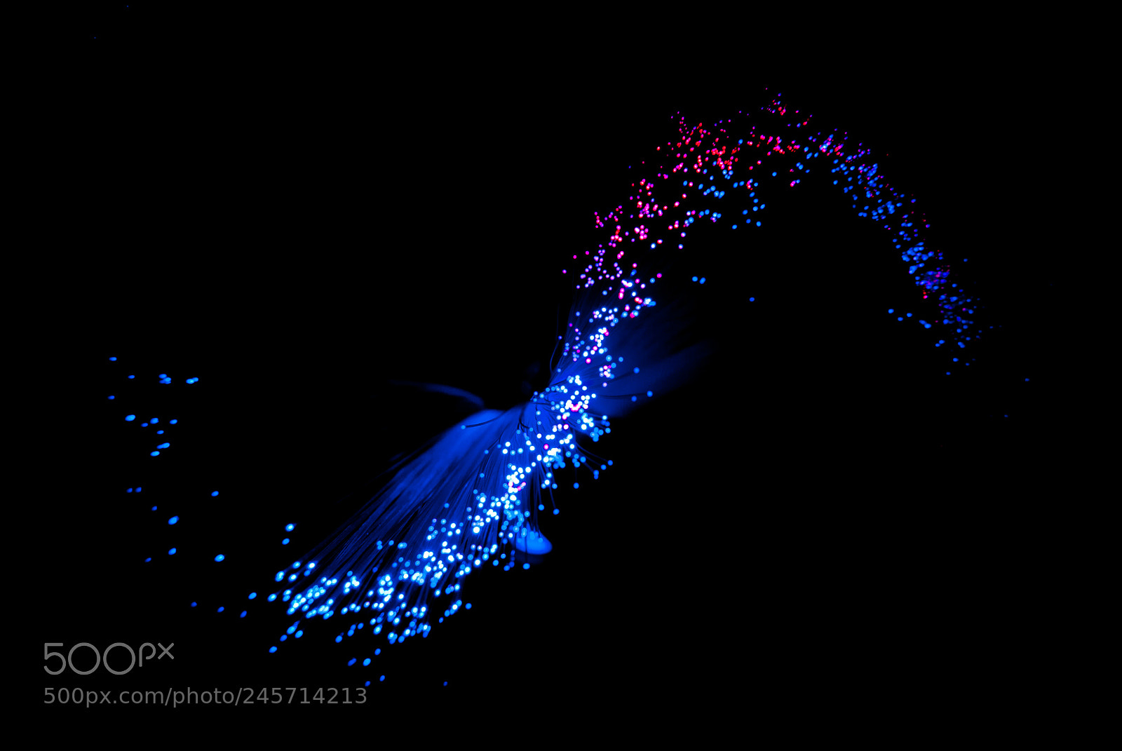Nikon D80 sample photo. Light paint photography