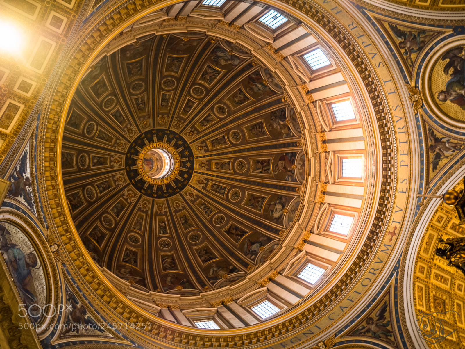 Olympus PEN-F sample photo. Inside st. peter's chapel photography