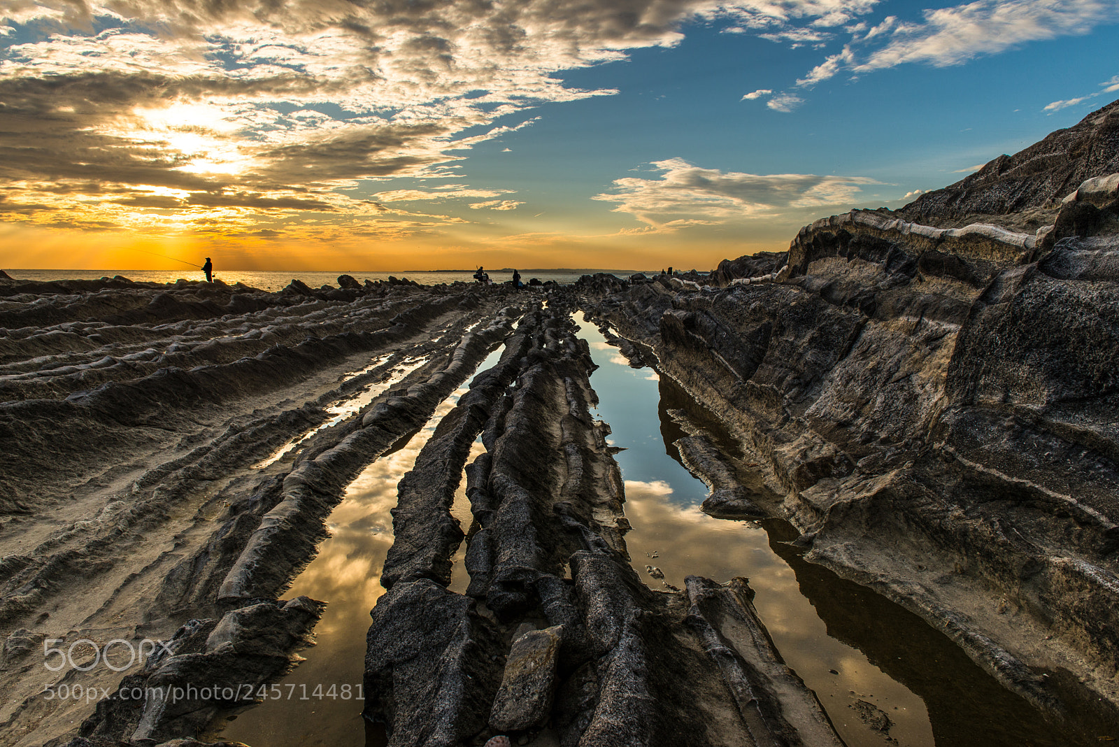 Nikon D610 sample photo. Rocky sea photography