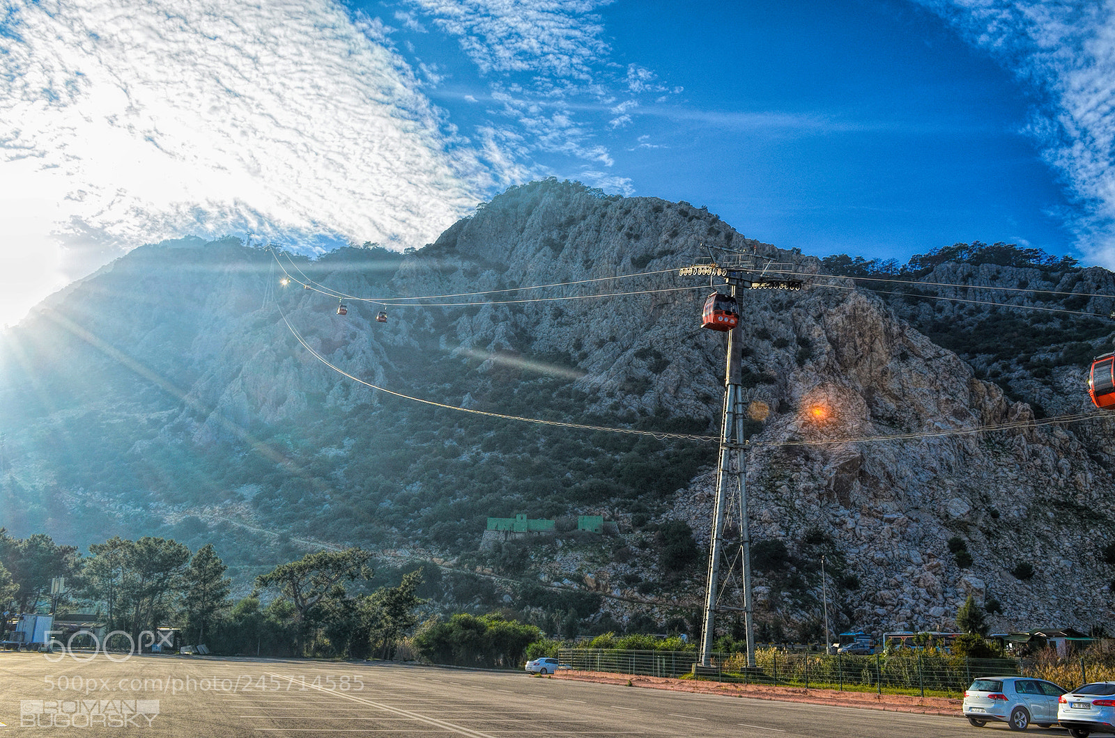 Nikon D5100 sample photo. Funicular / Фуникулёр photography