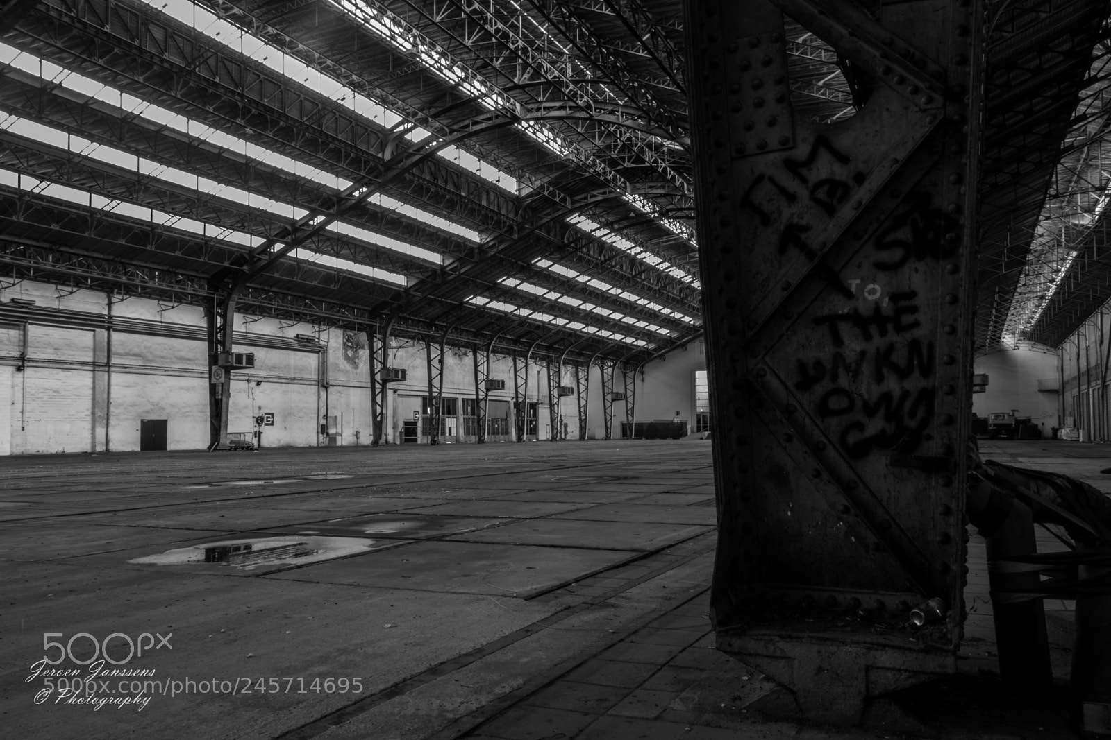 Nikon D5600 sample photo. Empty warehouse photography