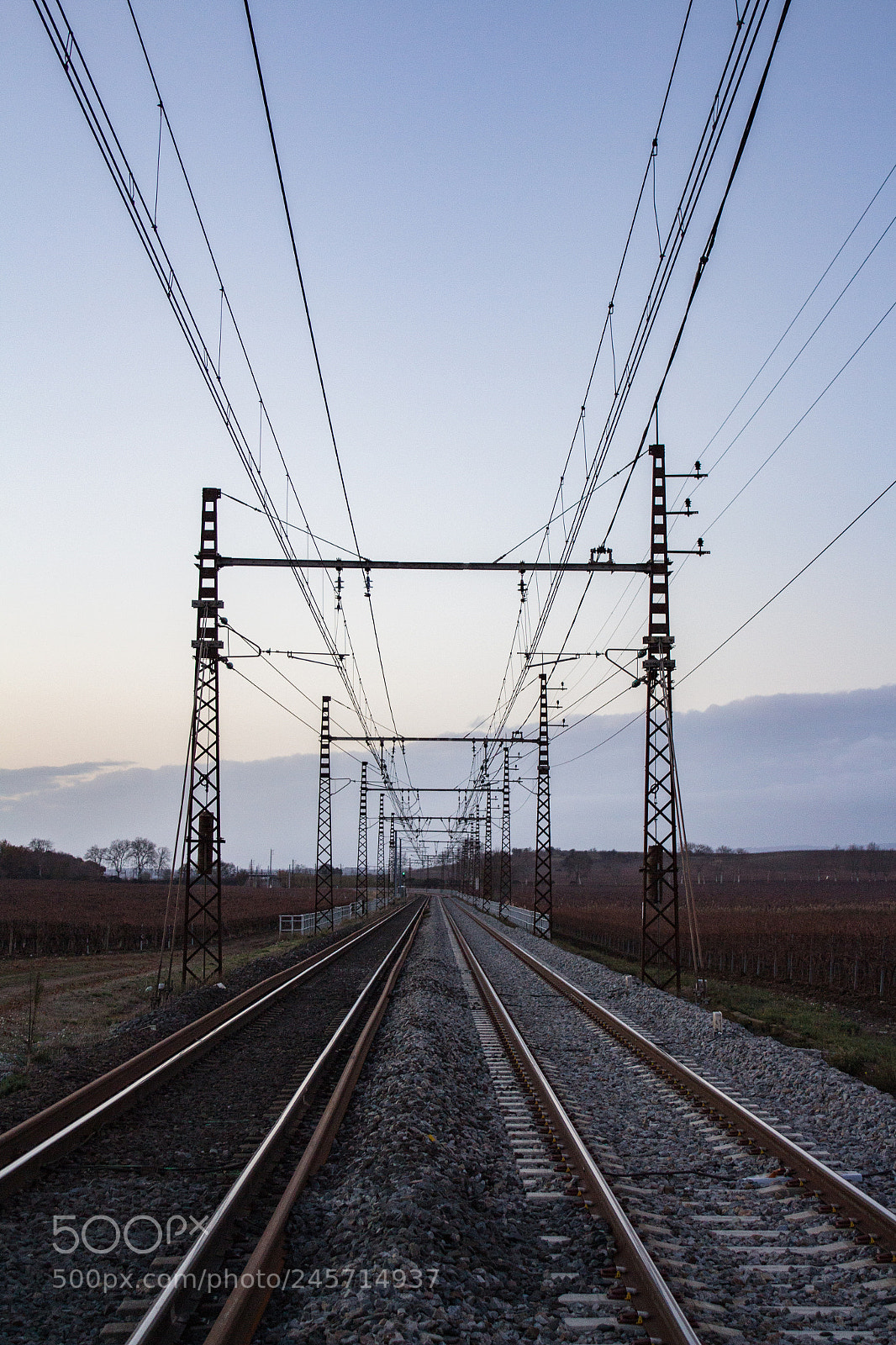 Canon EOS 700D (EOS Rebel T5i / EOS Kiss X7i) sample photo. Train tracks photography