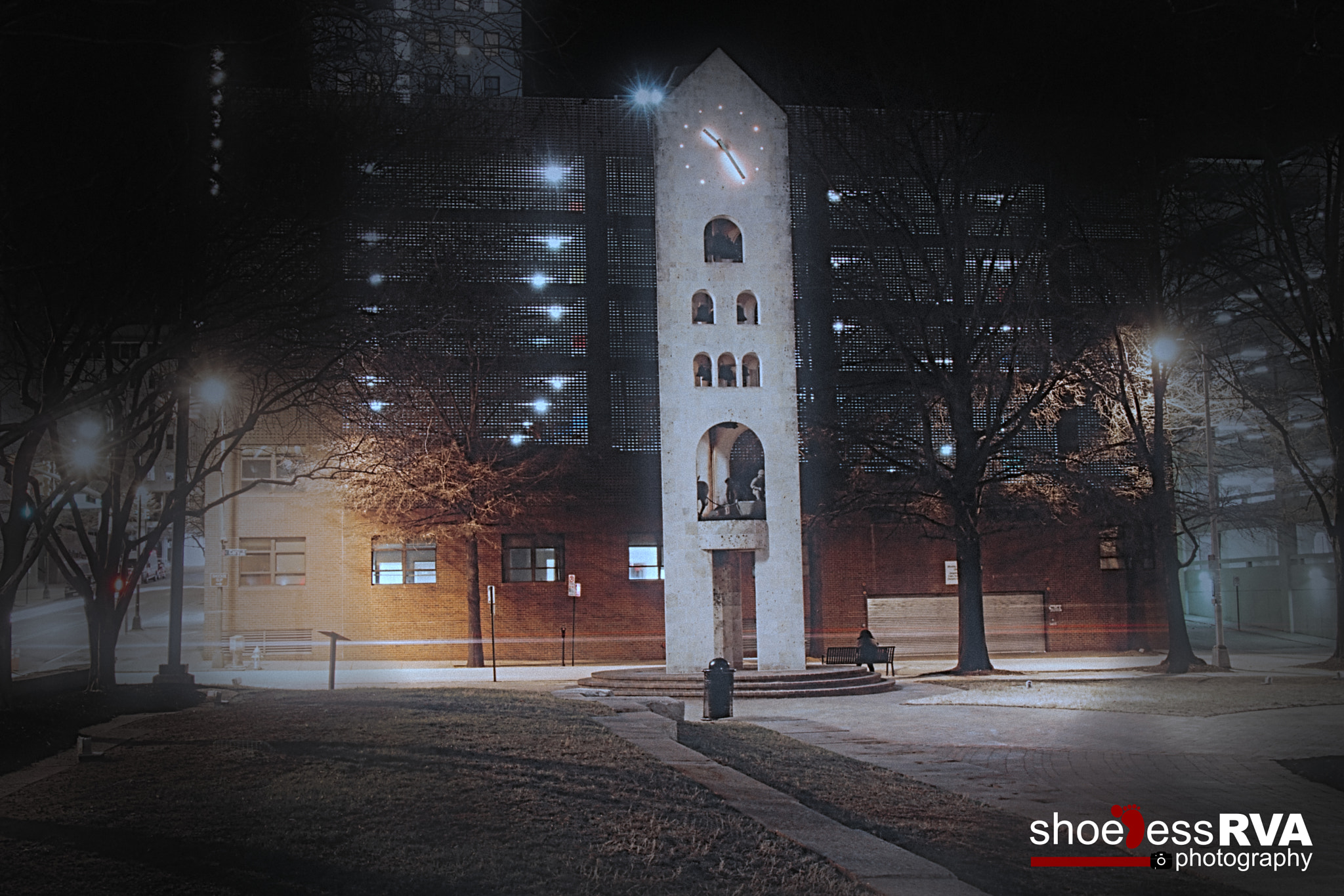 Canon EOS 77D (EOS 9000D / EOS 770D) sample photo. Dowtown rva at night photography