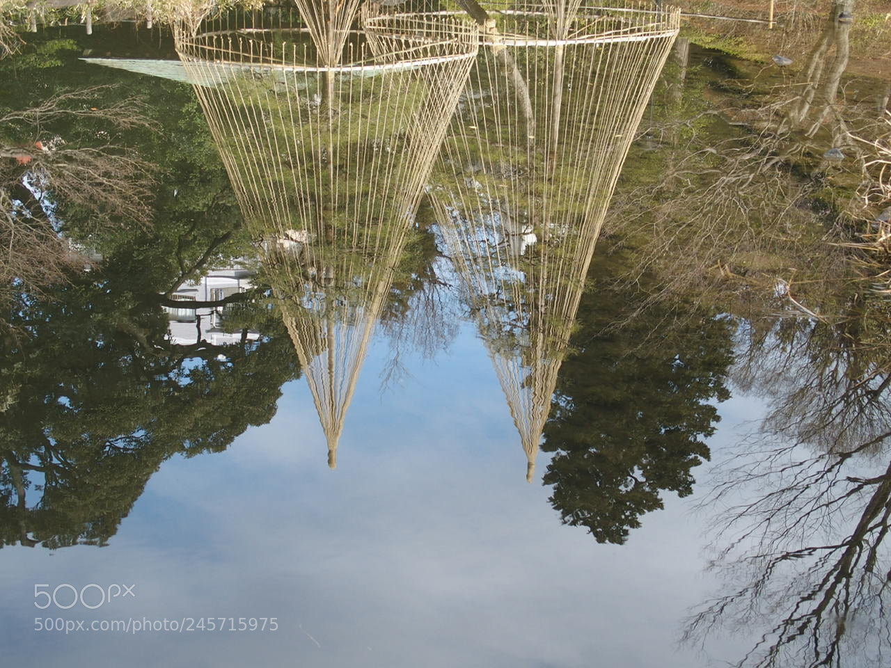 Olympus STYLUS1,1s sample photo. Water reflection photography