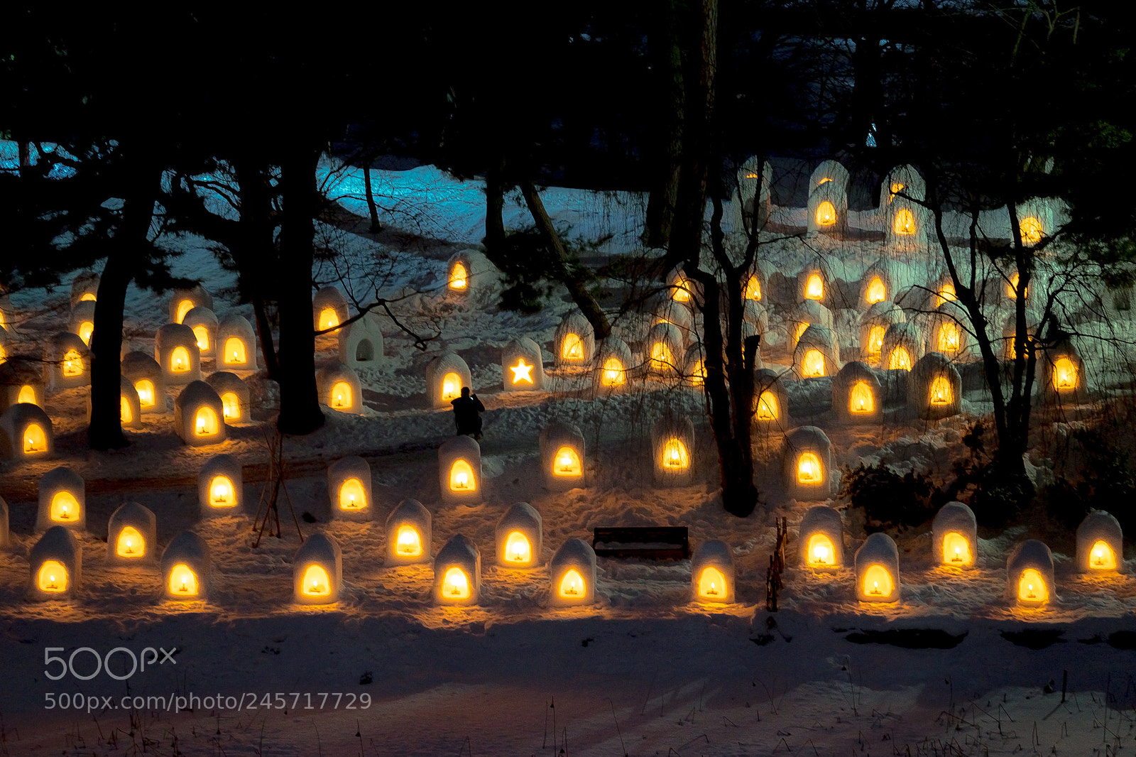 Sony a7 II sample photo. Snow houses photography