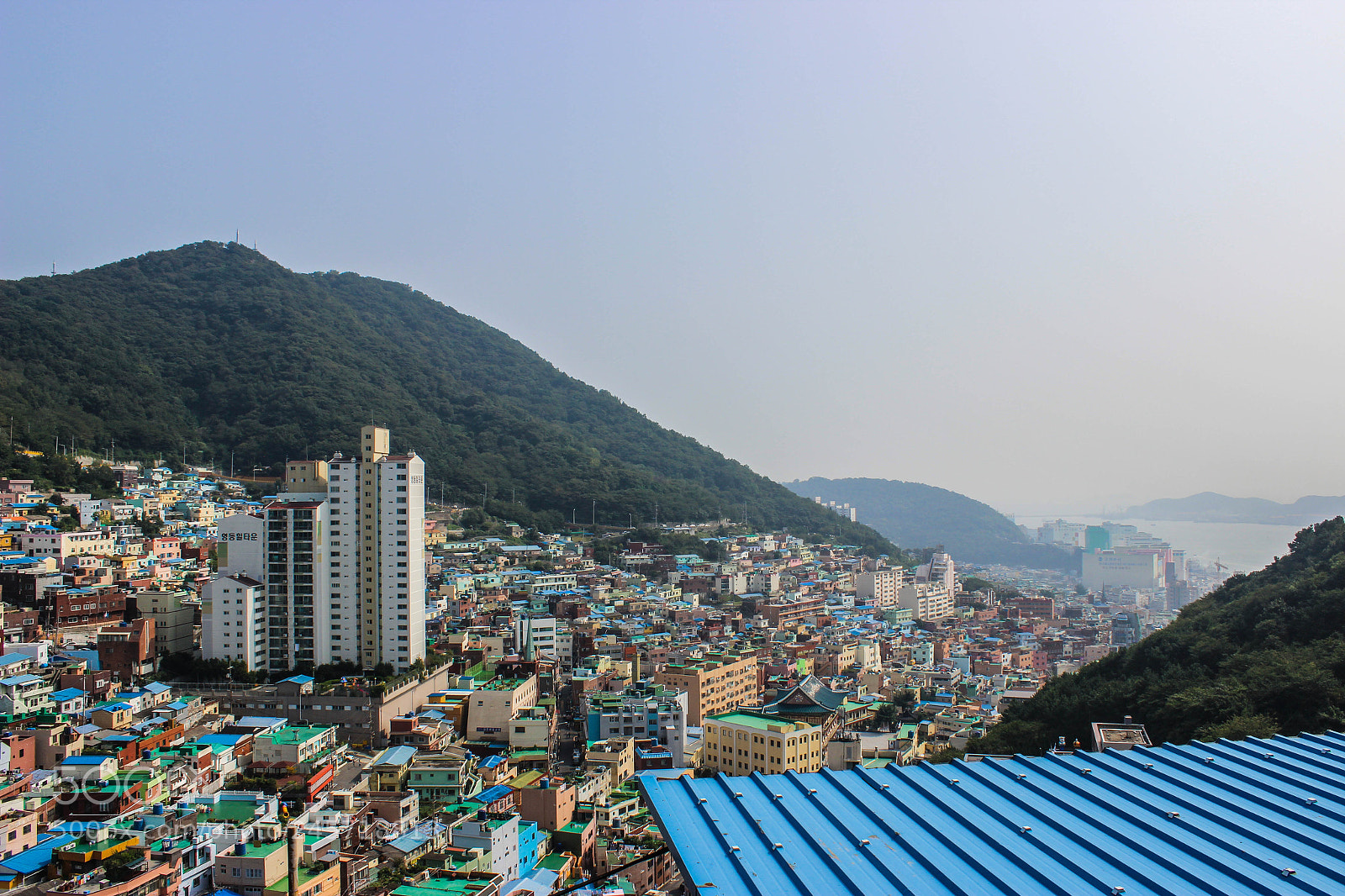 Canon EOS 600D (Rebel EOS T3i / EOS Kiss X5) sample photo. Gamcheon cultural village view 2 photography