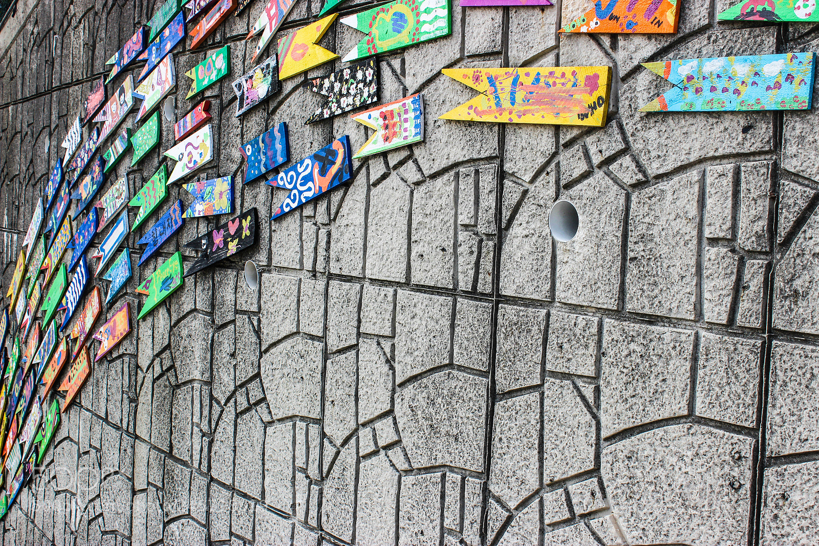 Canon EOS 600D (Rebel EOS T3i / EOS Kiss X5) sample photo. Street art in gamcheon photography