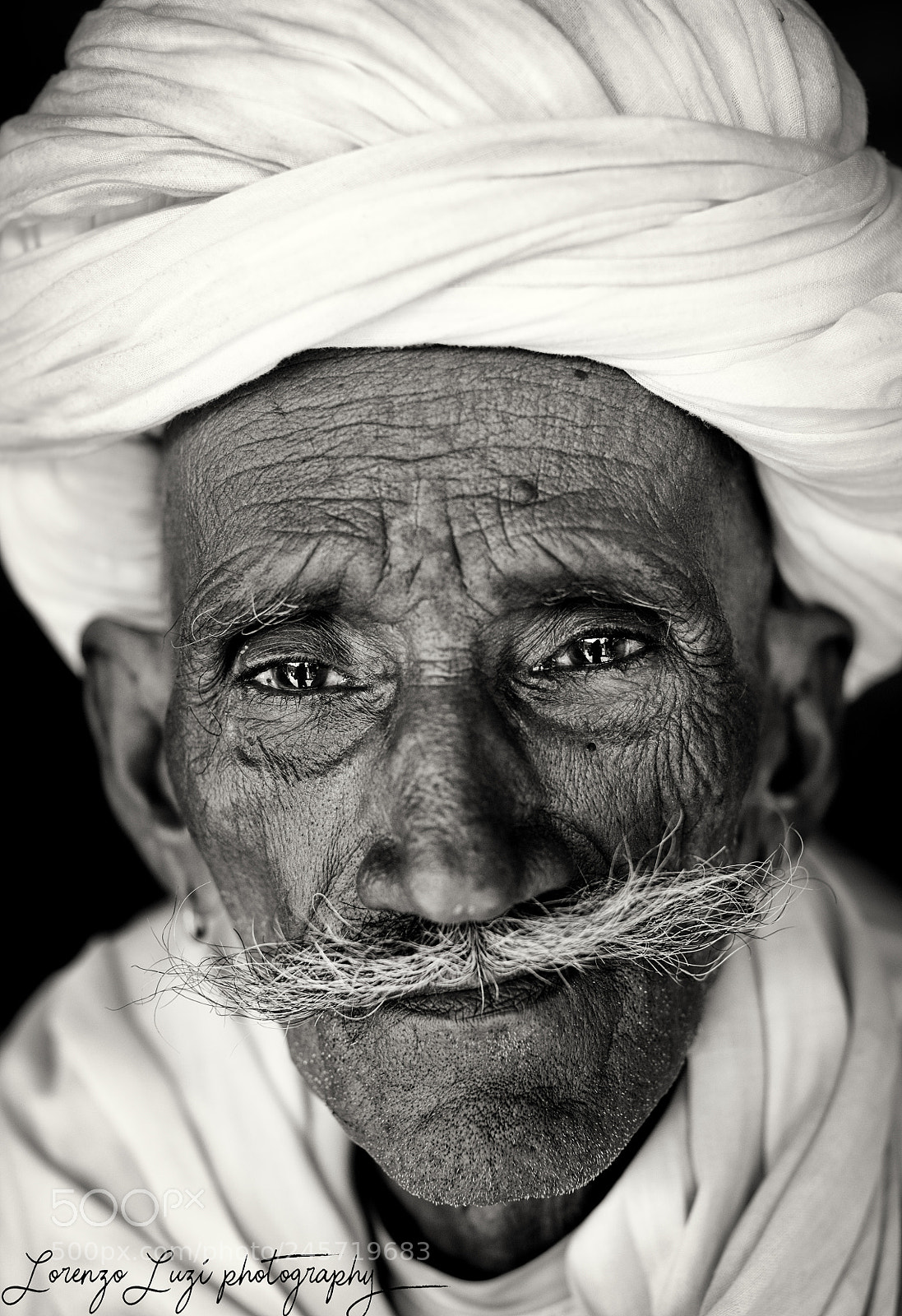 Canon EOS 5DS R sample photo. Old man in rajasthan photography