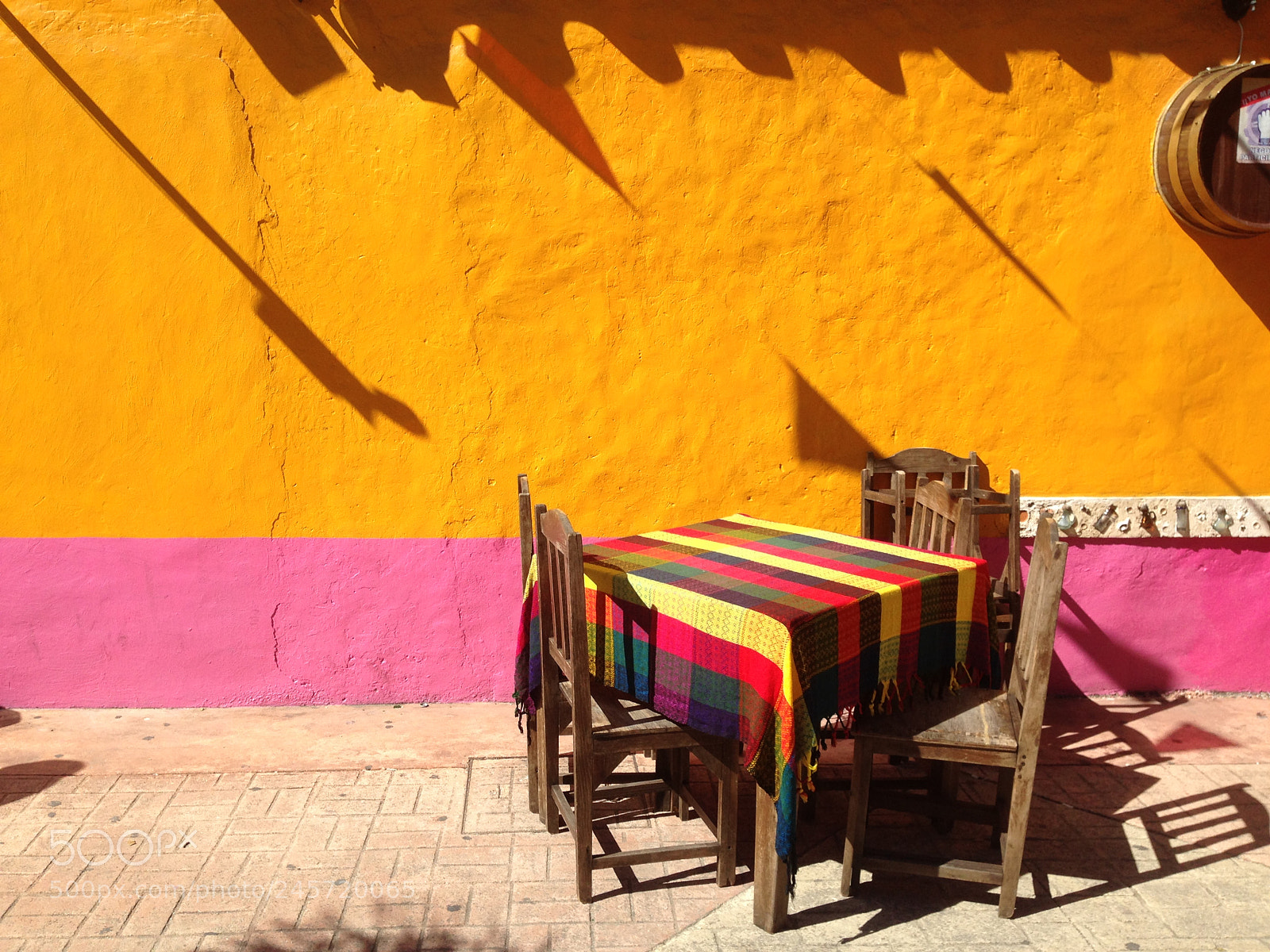 Apple iPhone 5 sample photo. Mexican table photography