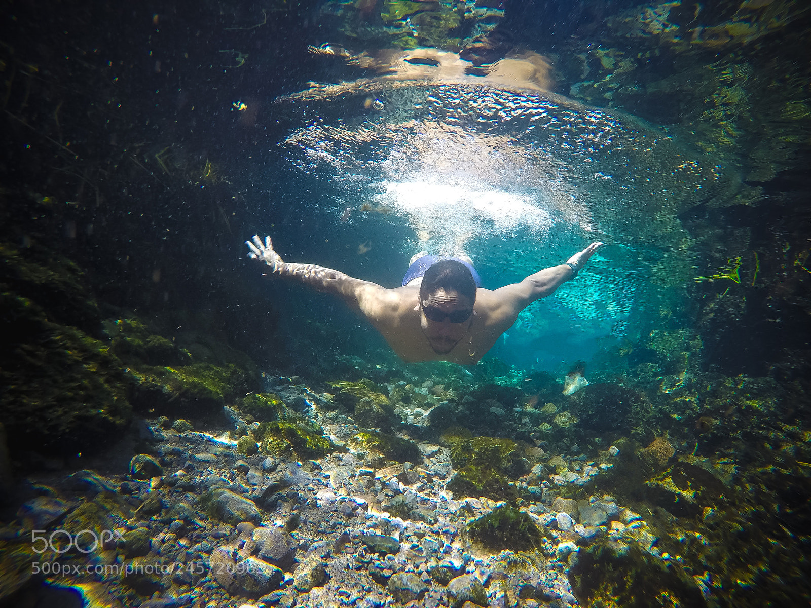 GoPro HERO4 Silver sample photo. I swim in the photography