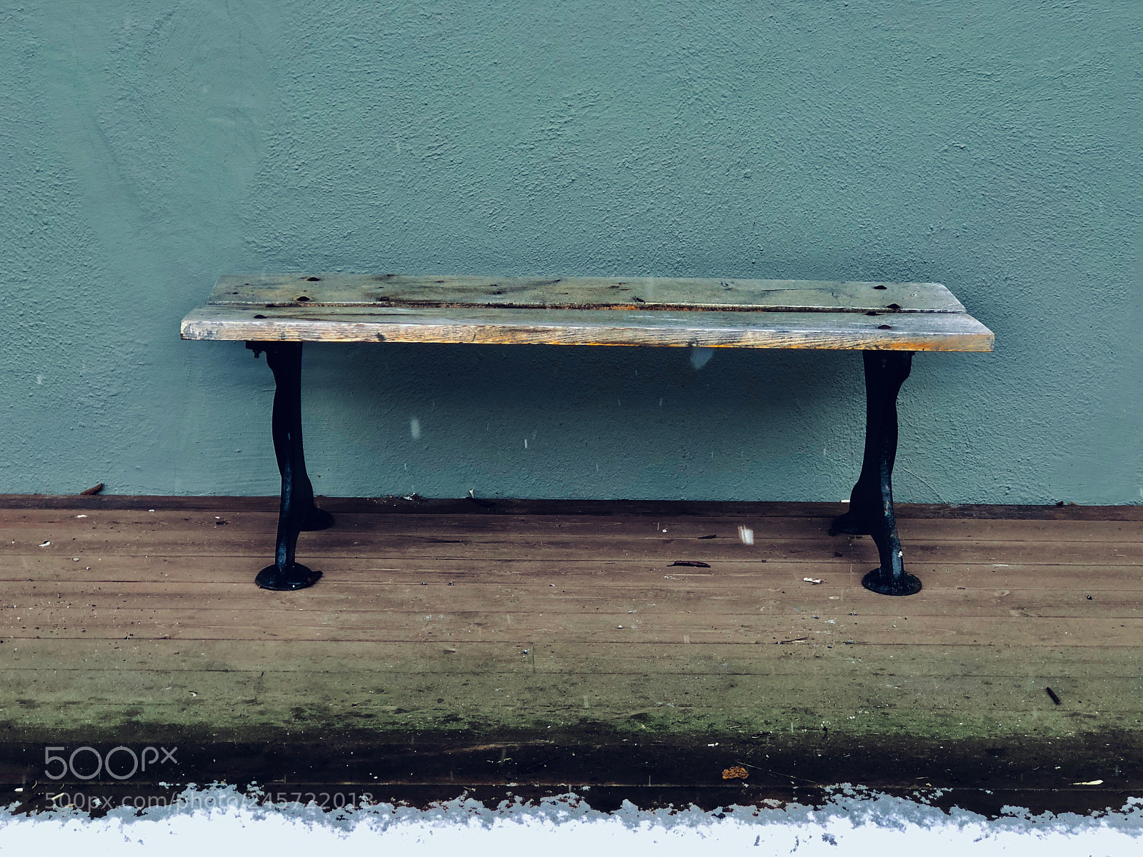 Apple iPhone 8 Plus sample photo. The bench photography