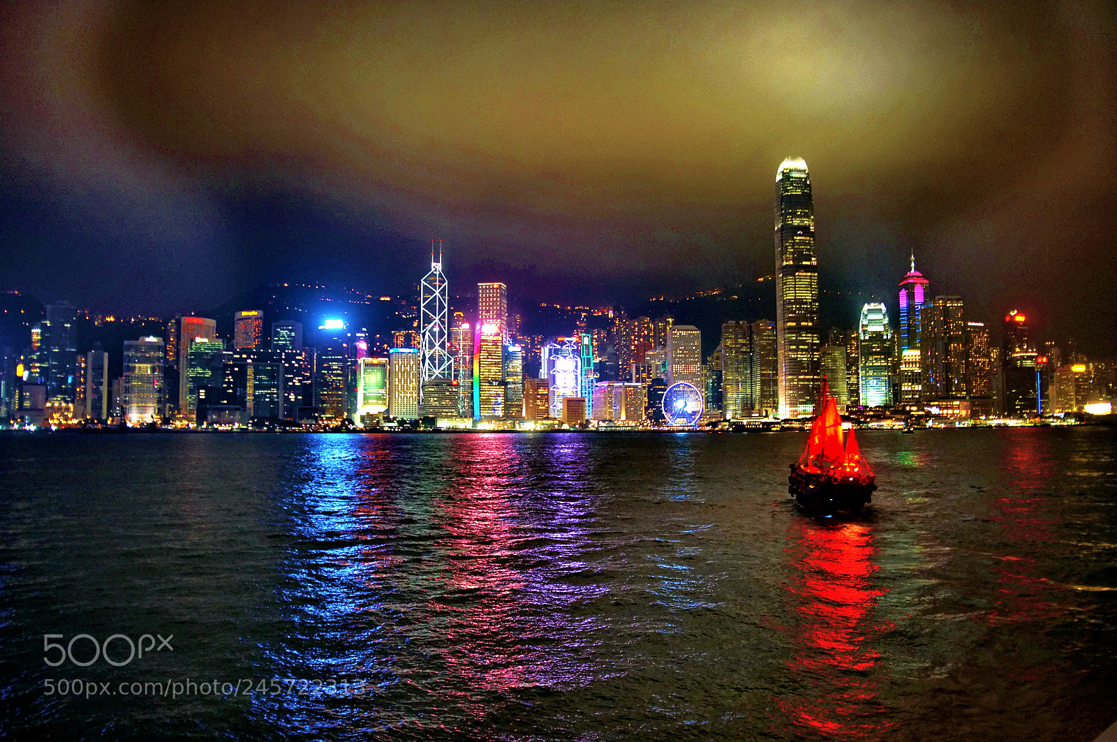 Fujifilm FinePix X100 sample photo. Victoria harbour hong kong photography